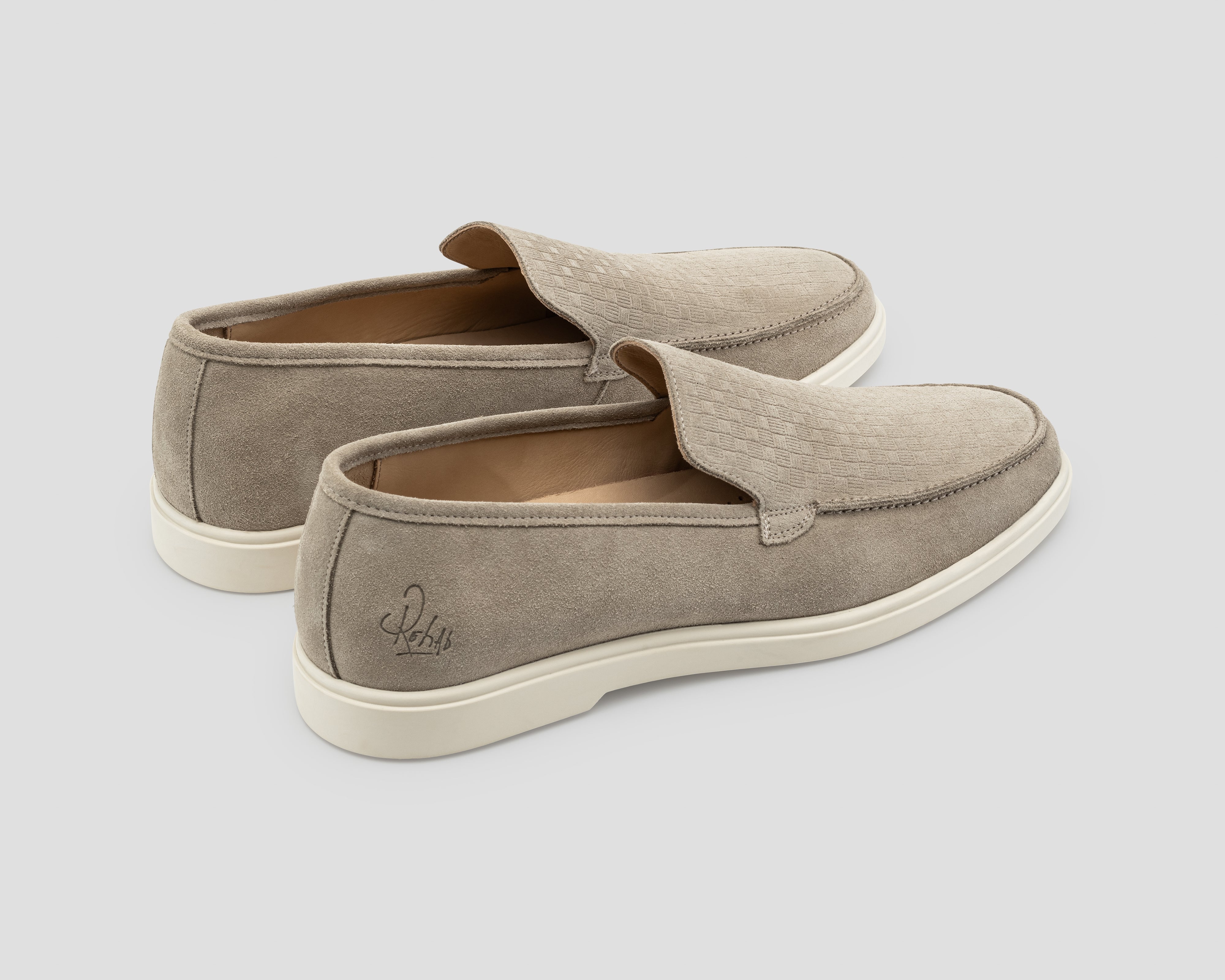 Simon Blocks | Khaki loafer REHAB Footwear