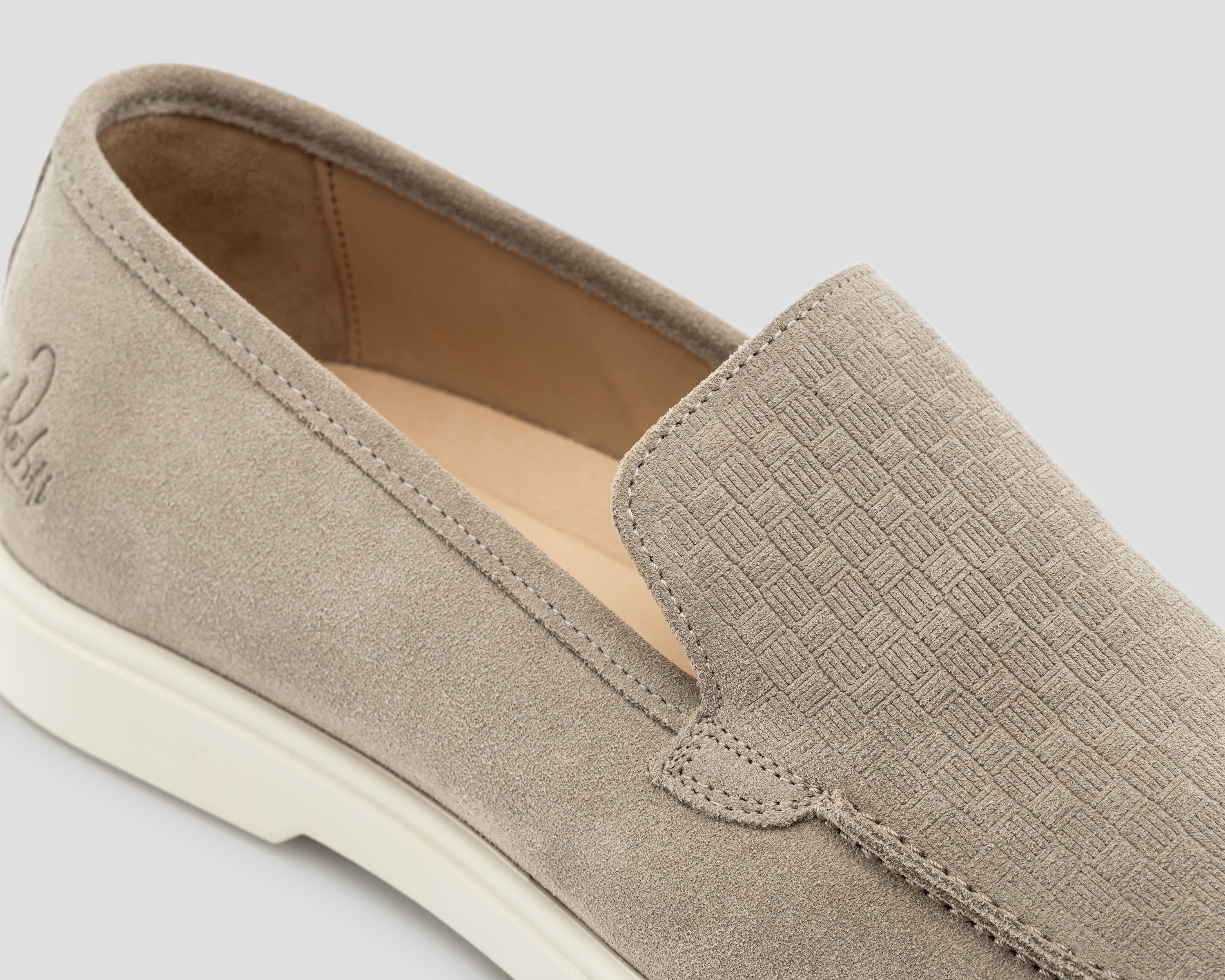 Simon Blocks | Khaki loafer REHAB Footwear