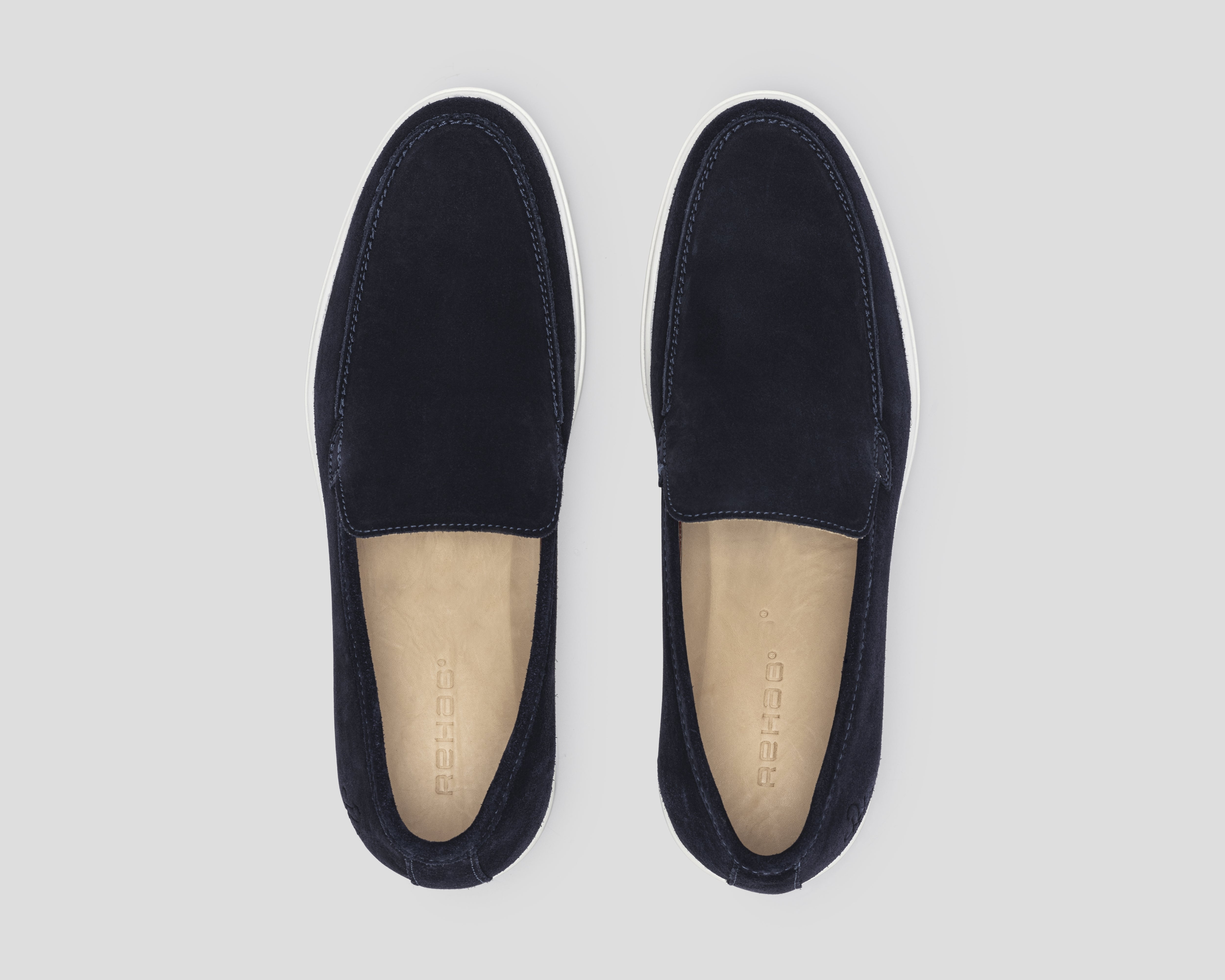 Simon | Donkerblauwe loafer REHAB Footwear