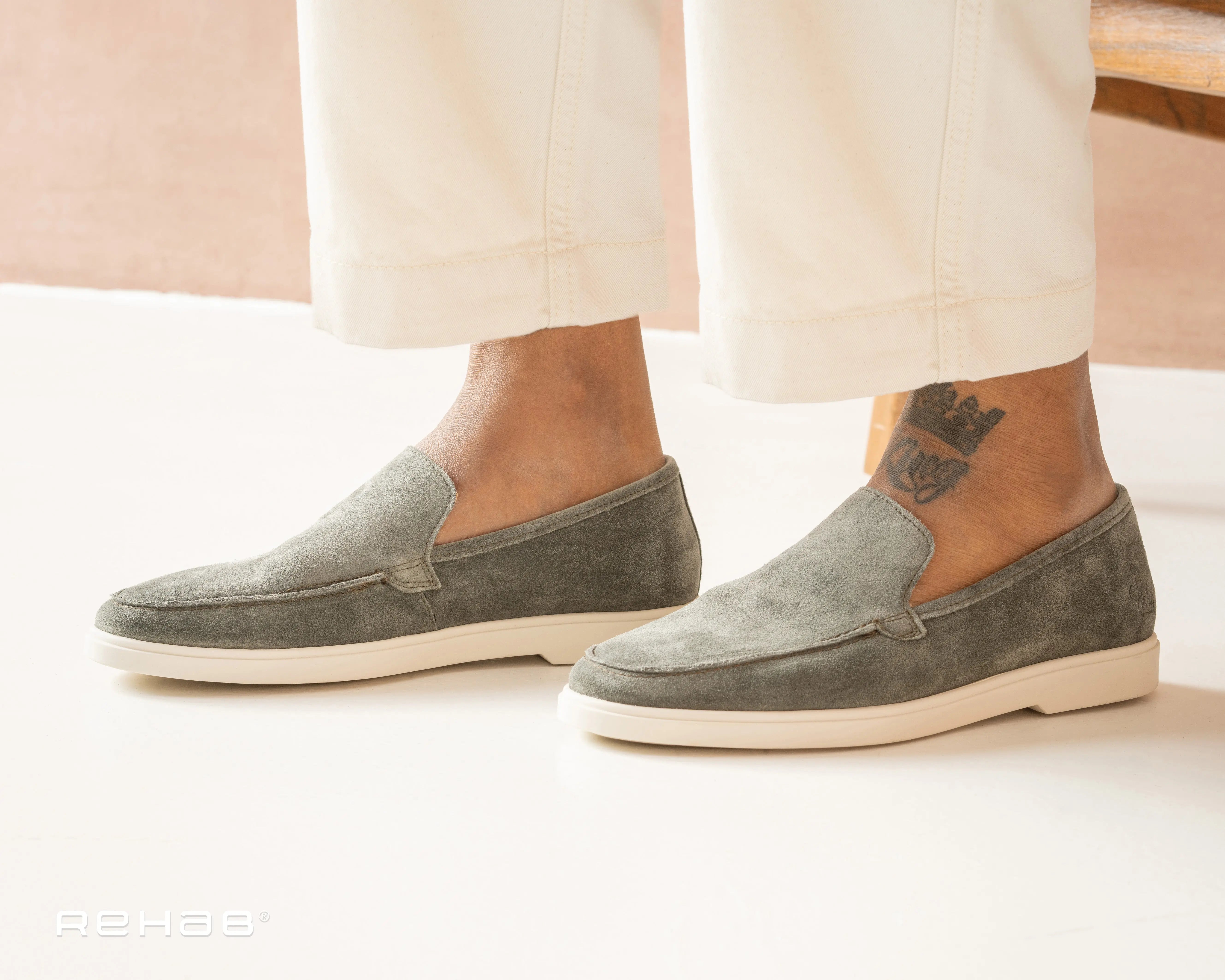 Simon | Groene loafer REHAB Footwear