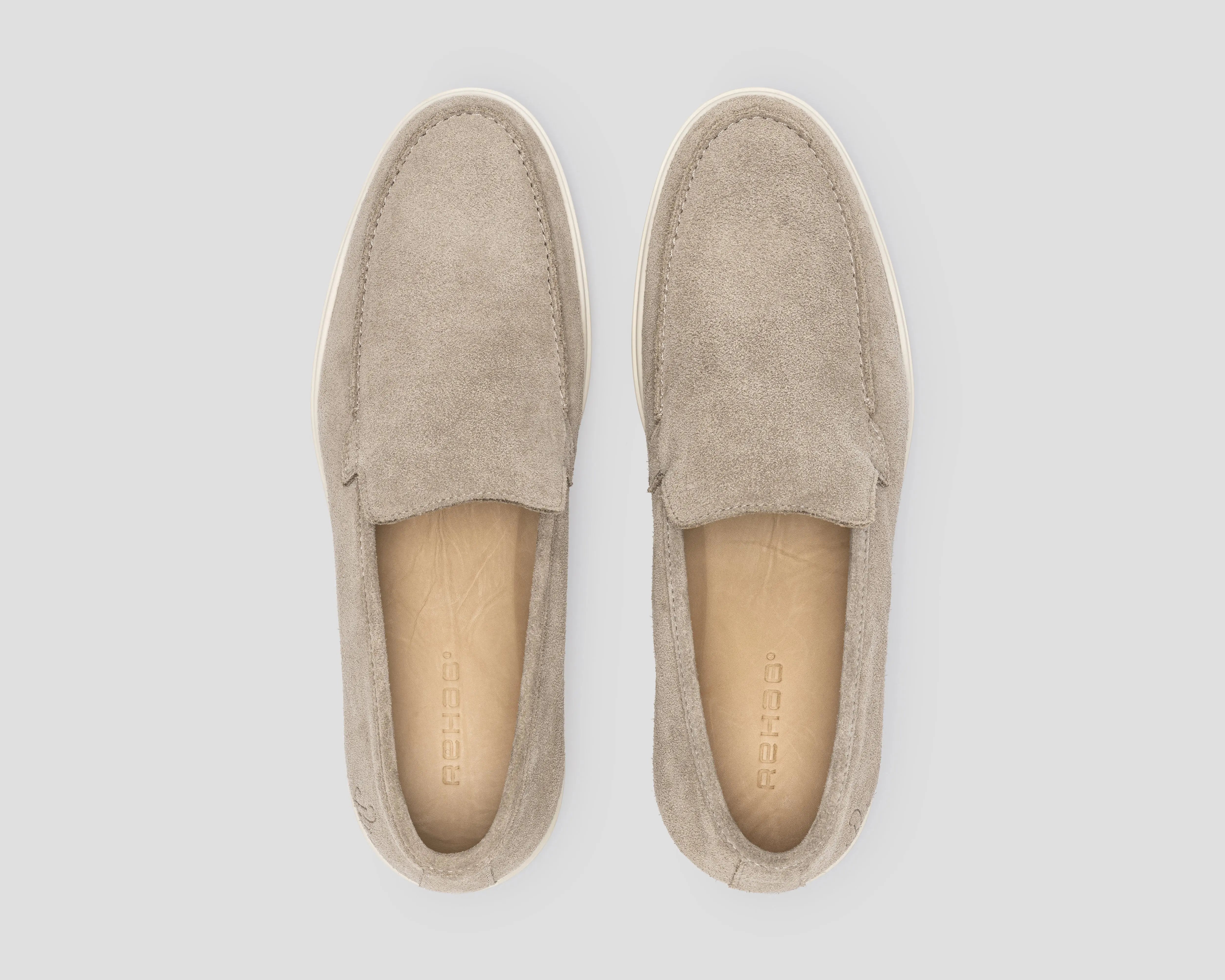 Simon | Taupe loafer REHAB Footwear