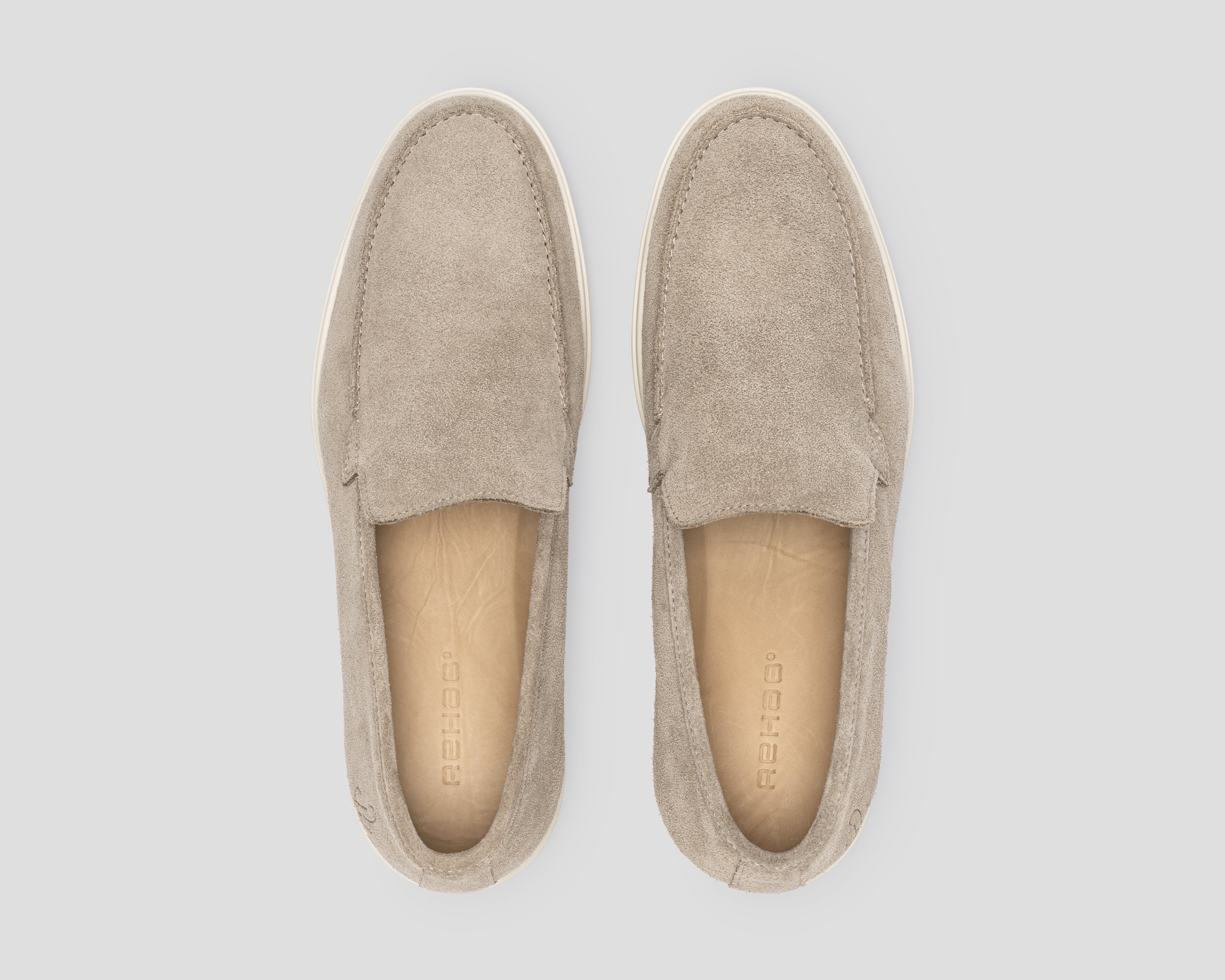 Simon | Taupe loafer REHAB Footwear