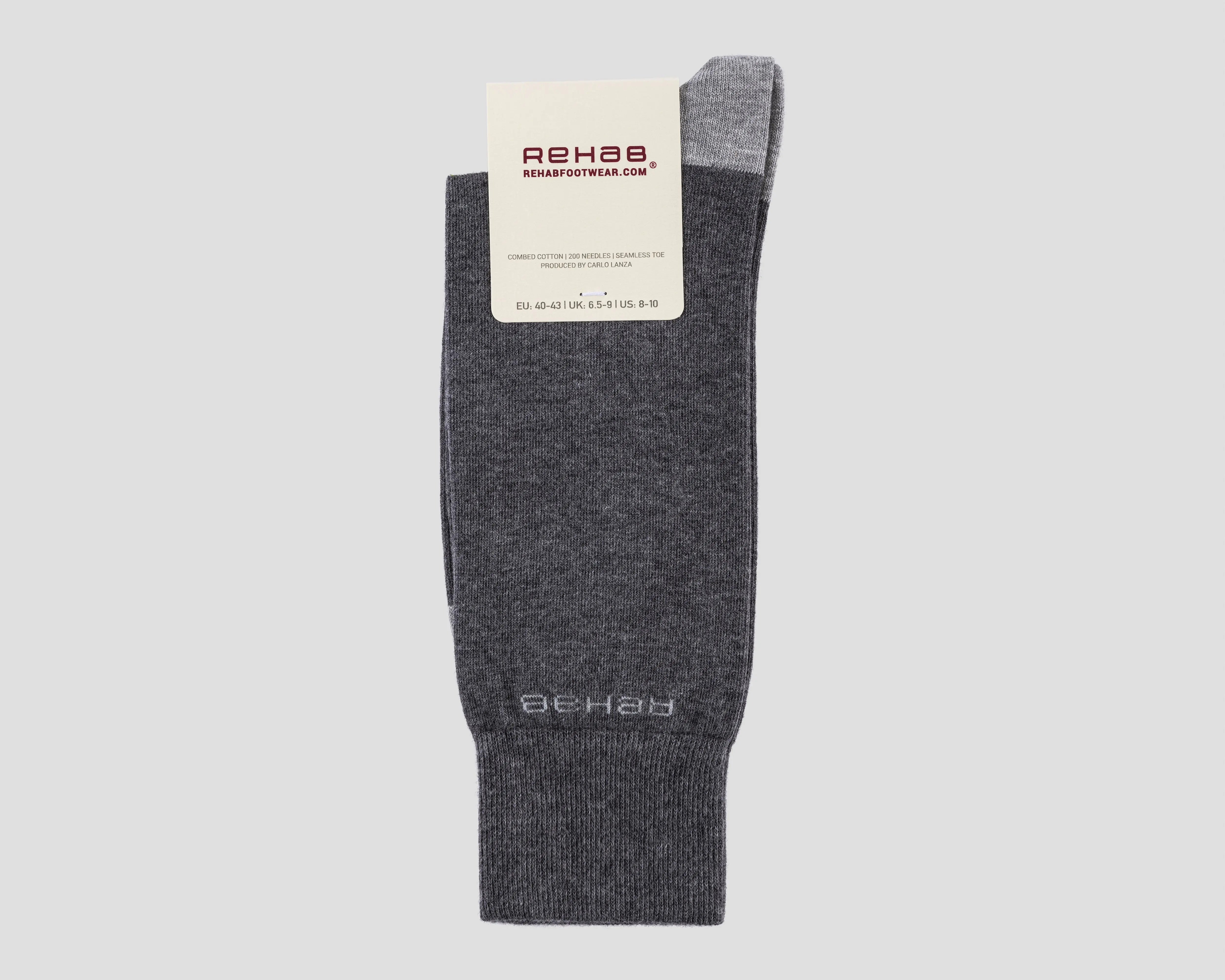 SOCK ESSENTIAL DGRY-GRY REHAB Footwear