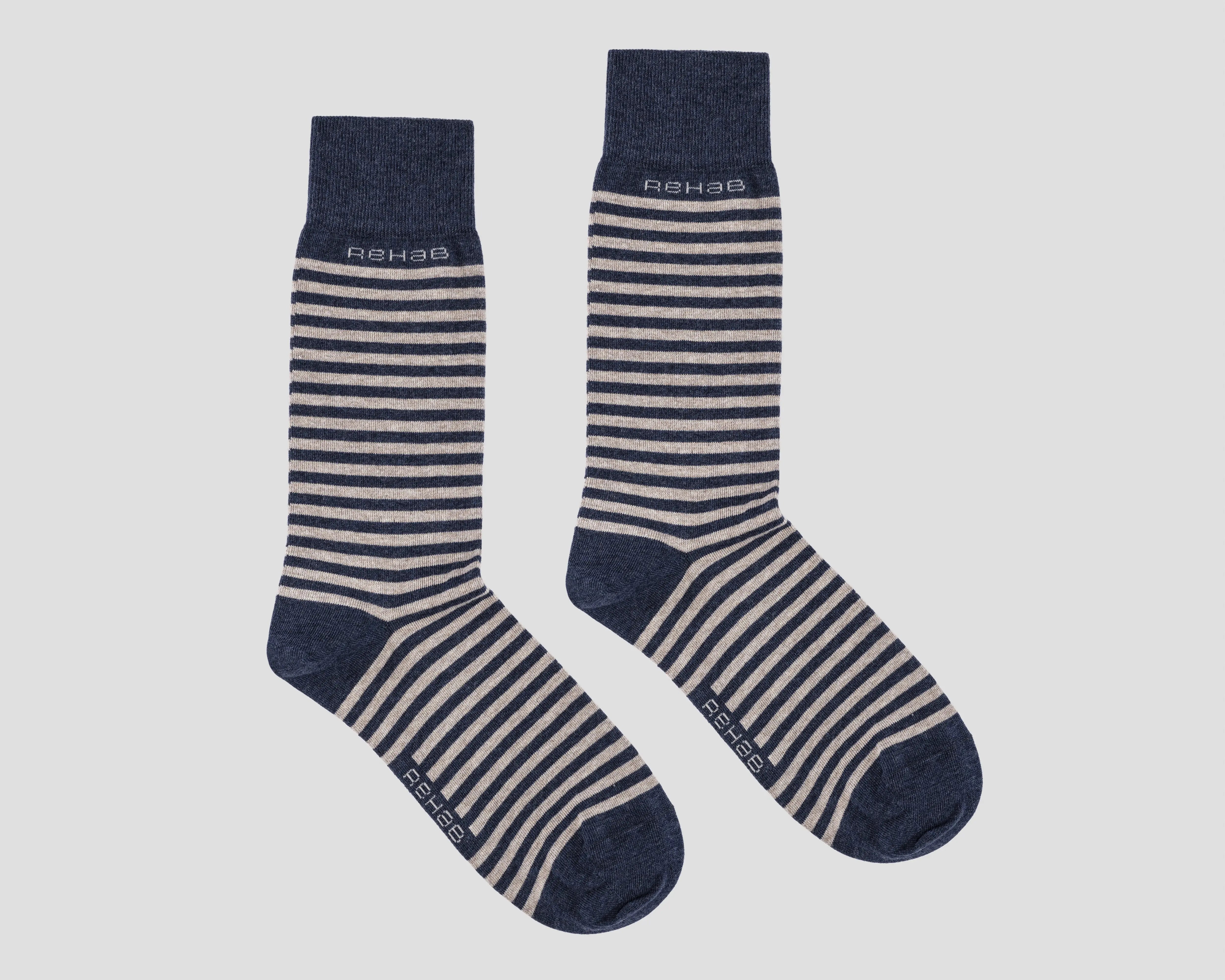 SOCK STRIPES DBLU-SND REHAB Footwear