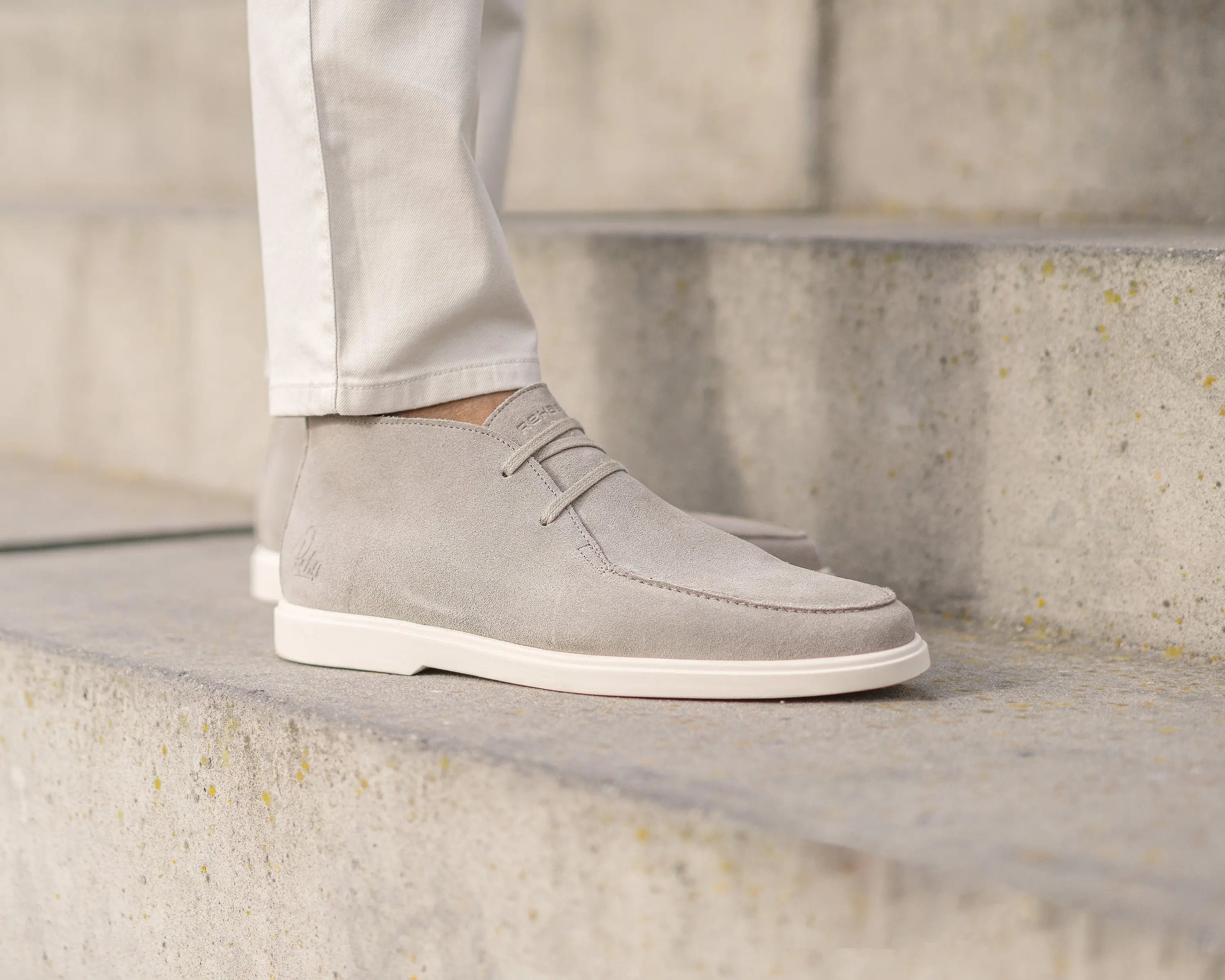 Stanley | Khaki veterschoenen REHAB Footwear