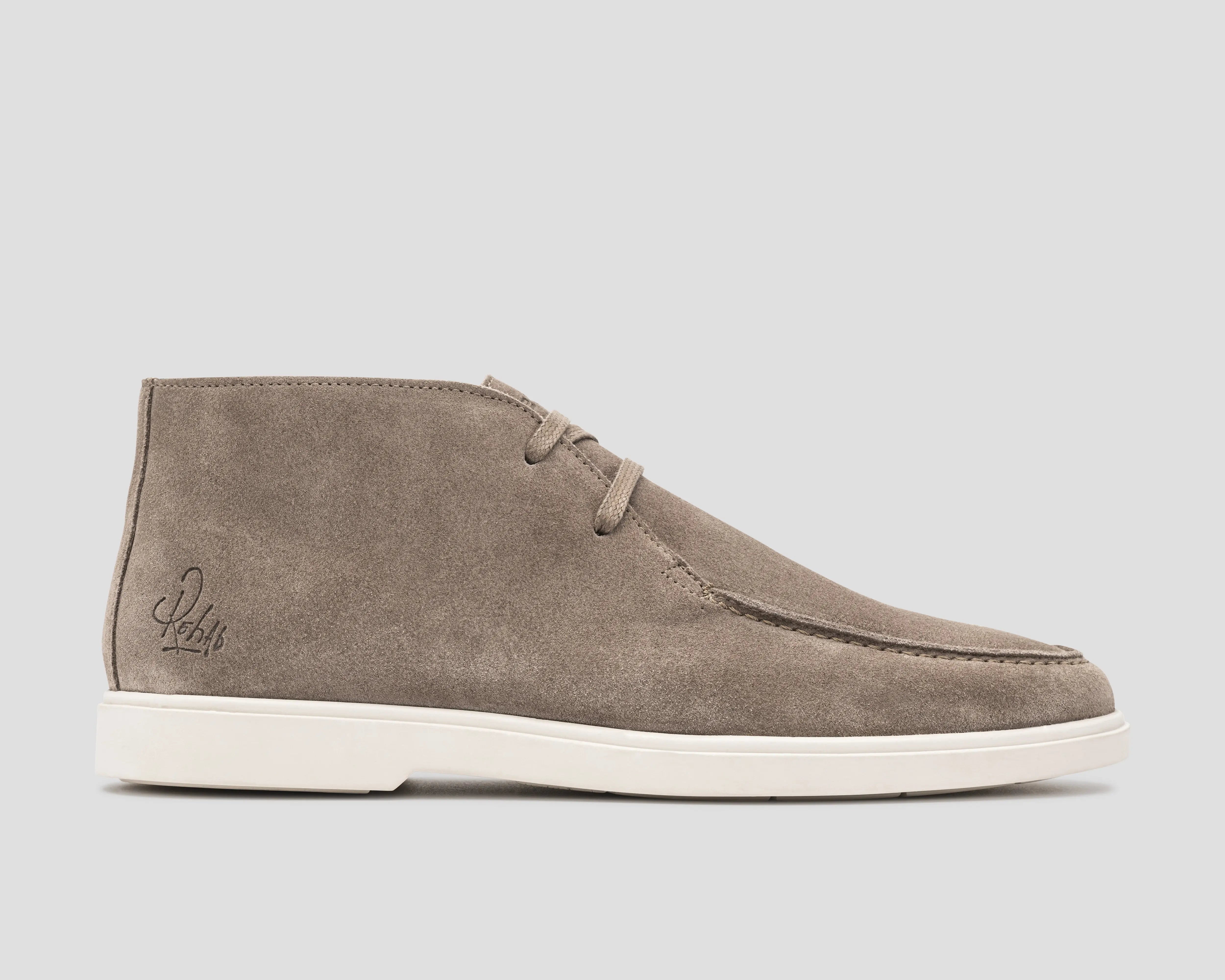 Stanley | Taupekleurige veterschoenen REHAB Footwear