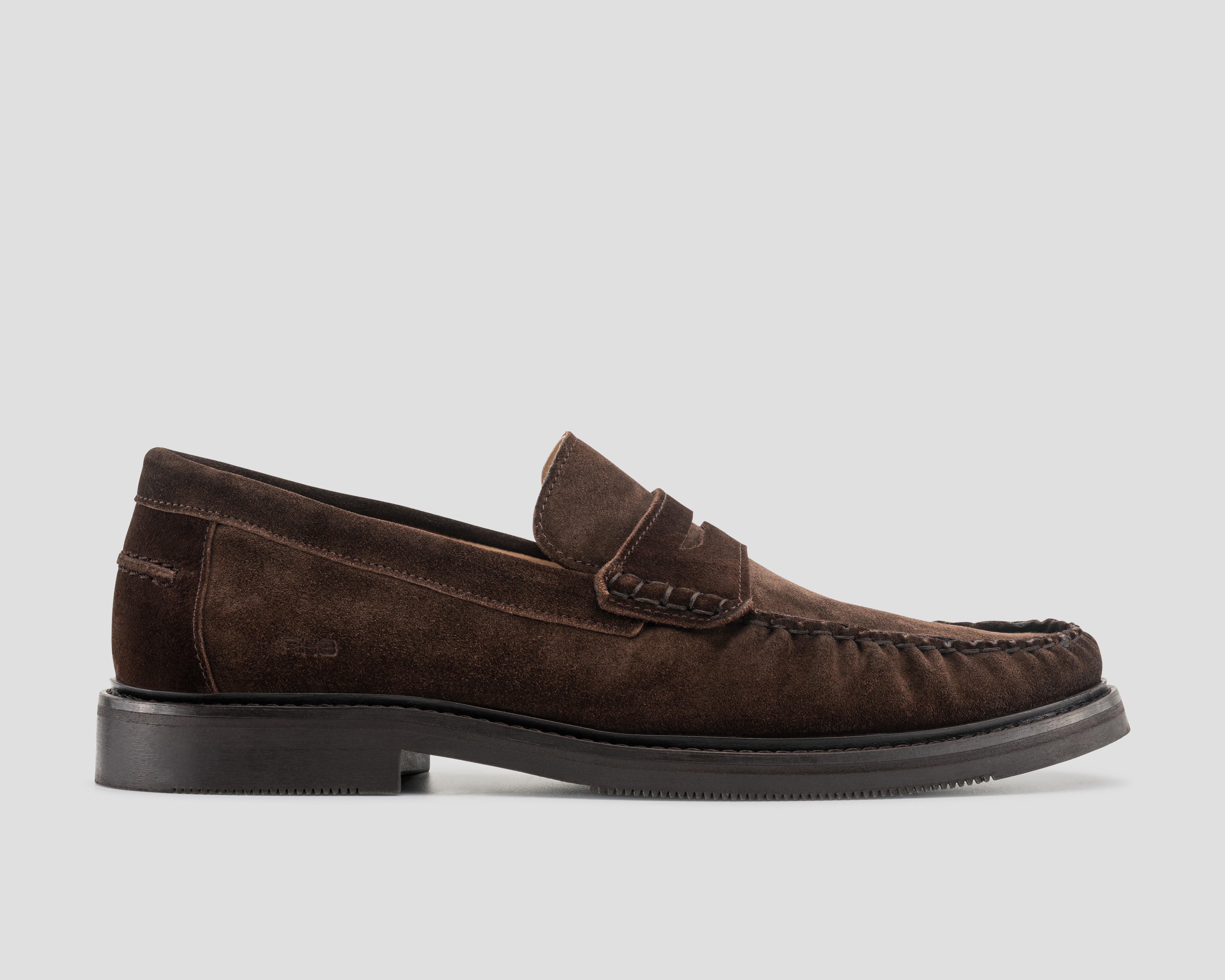 Tony | Donkerbruine loafer REHAB Footwear