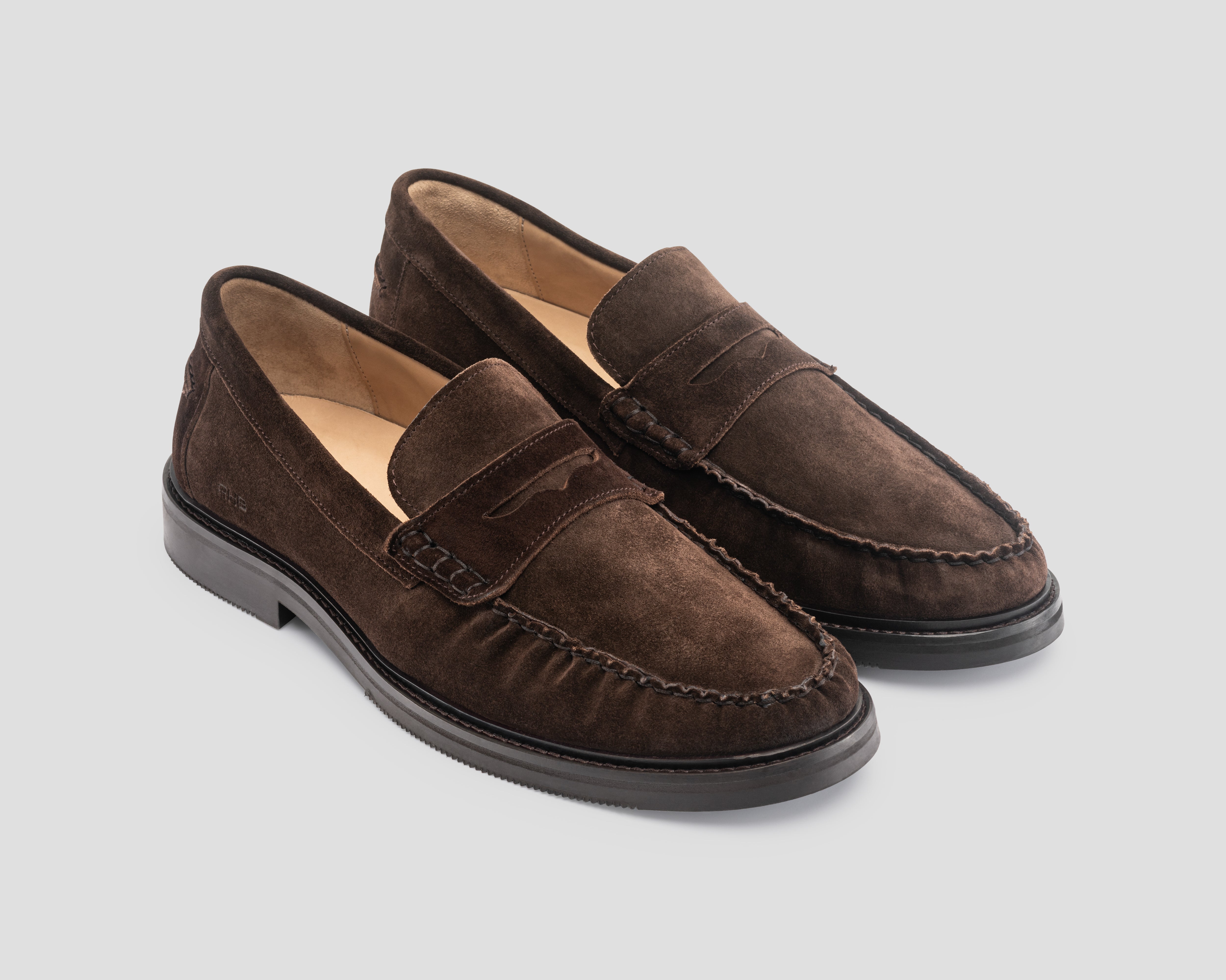 Tony | Donkerbruine loafer REHAB Footwear
