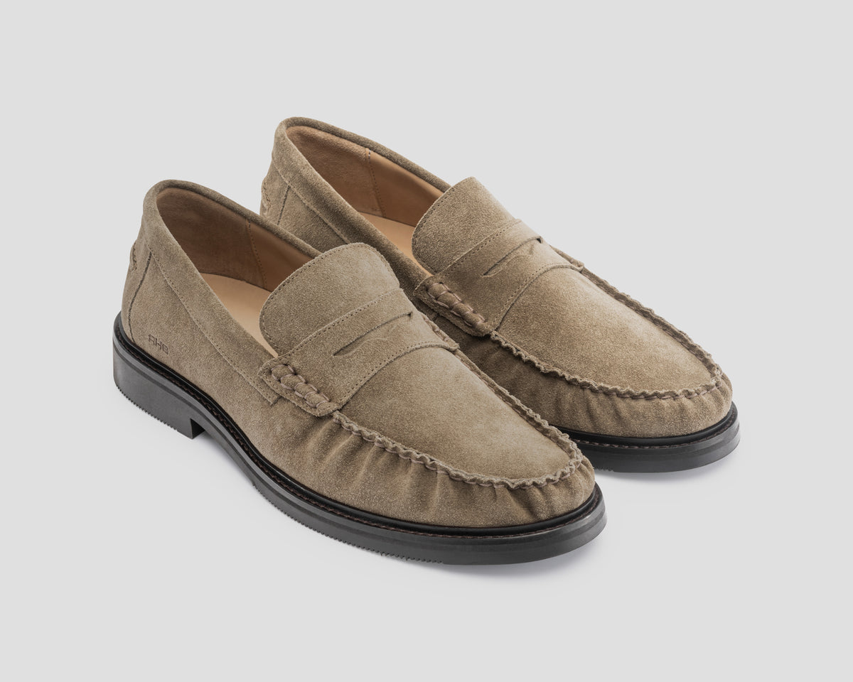 Tony | Zandkleurige loafer REHAB Footwear