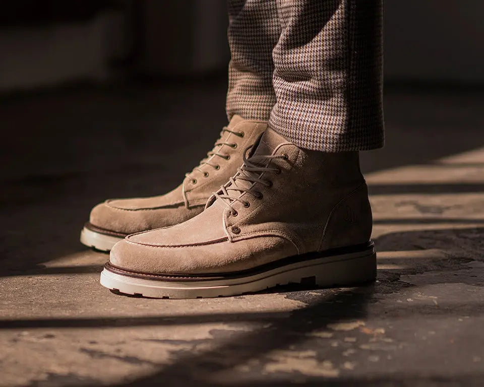 Wallace | Zandkleurige boots REHAB Footwear