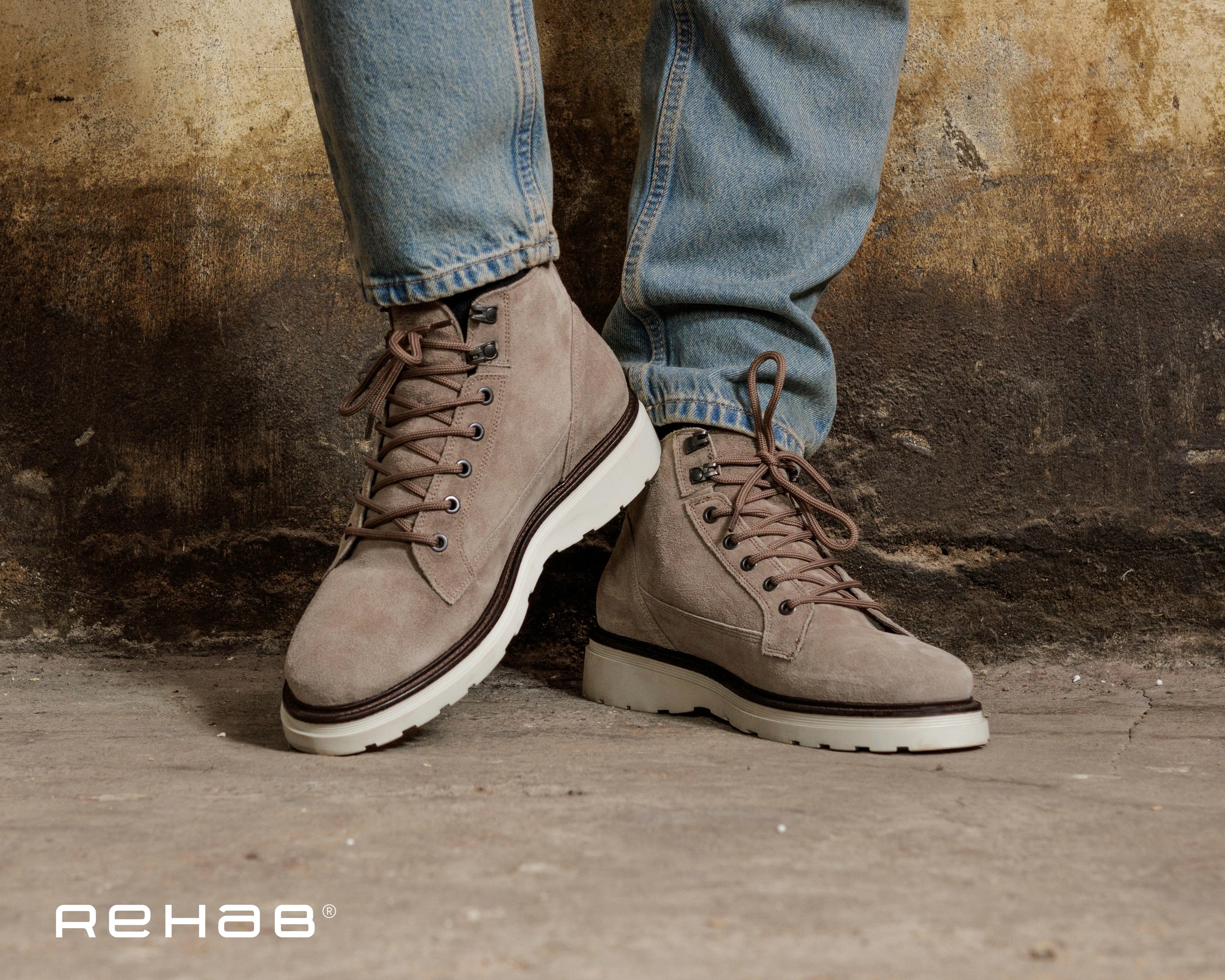 Wolf Sue | Zandkleurige boots REHAB Footwear