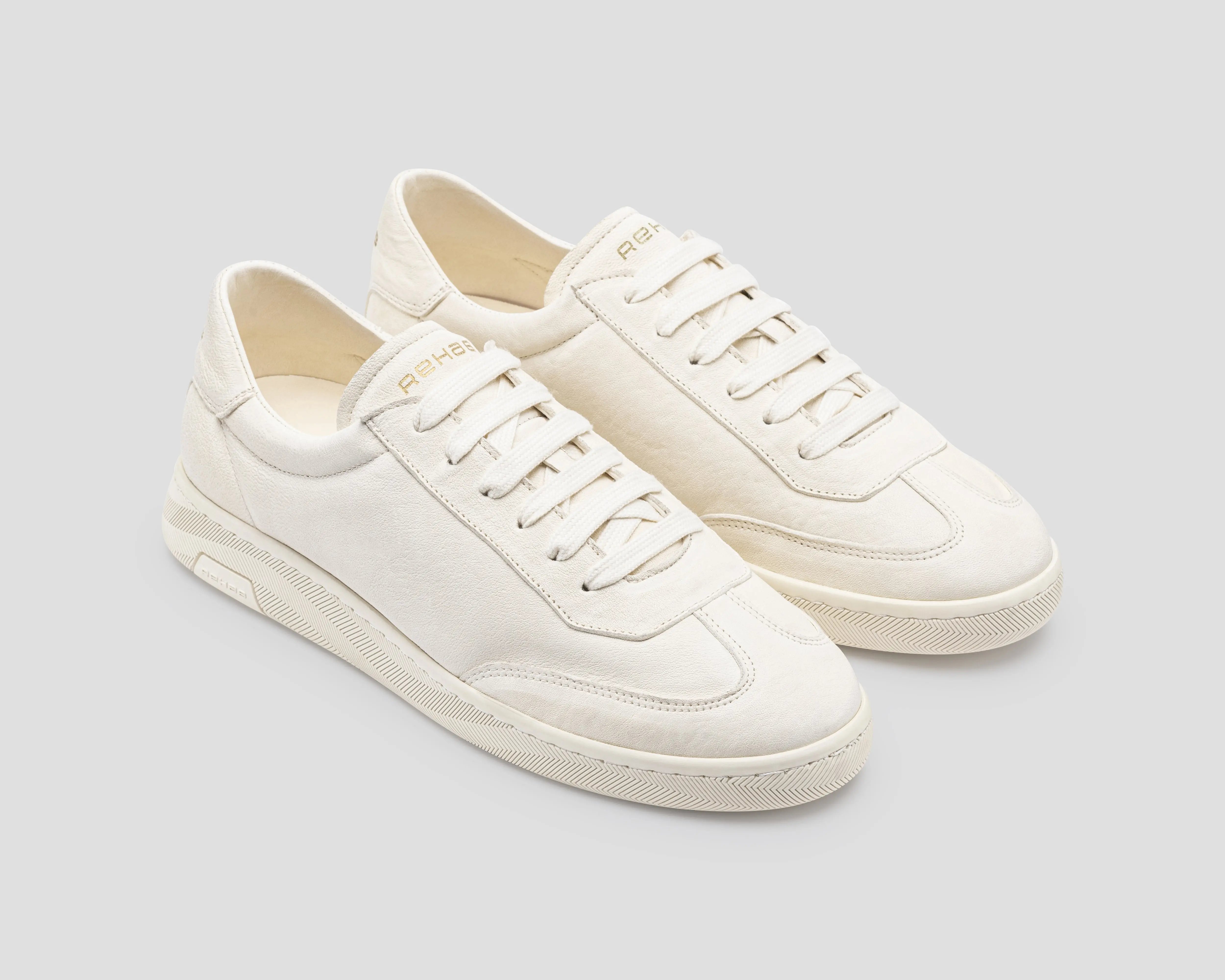 Zack Lthr | Off-white sneaker REHAB Footwear