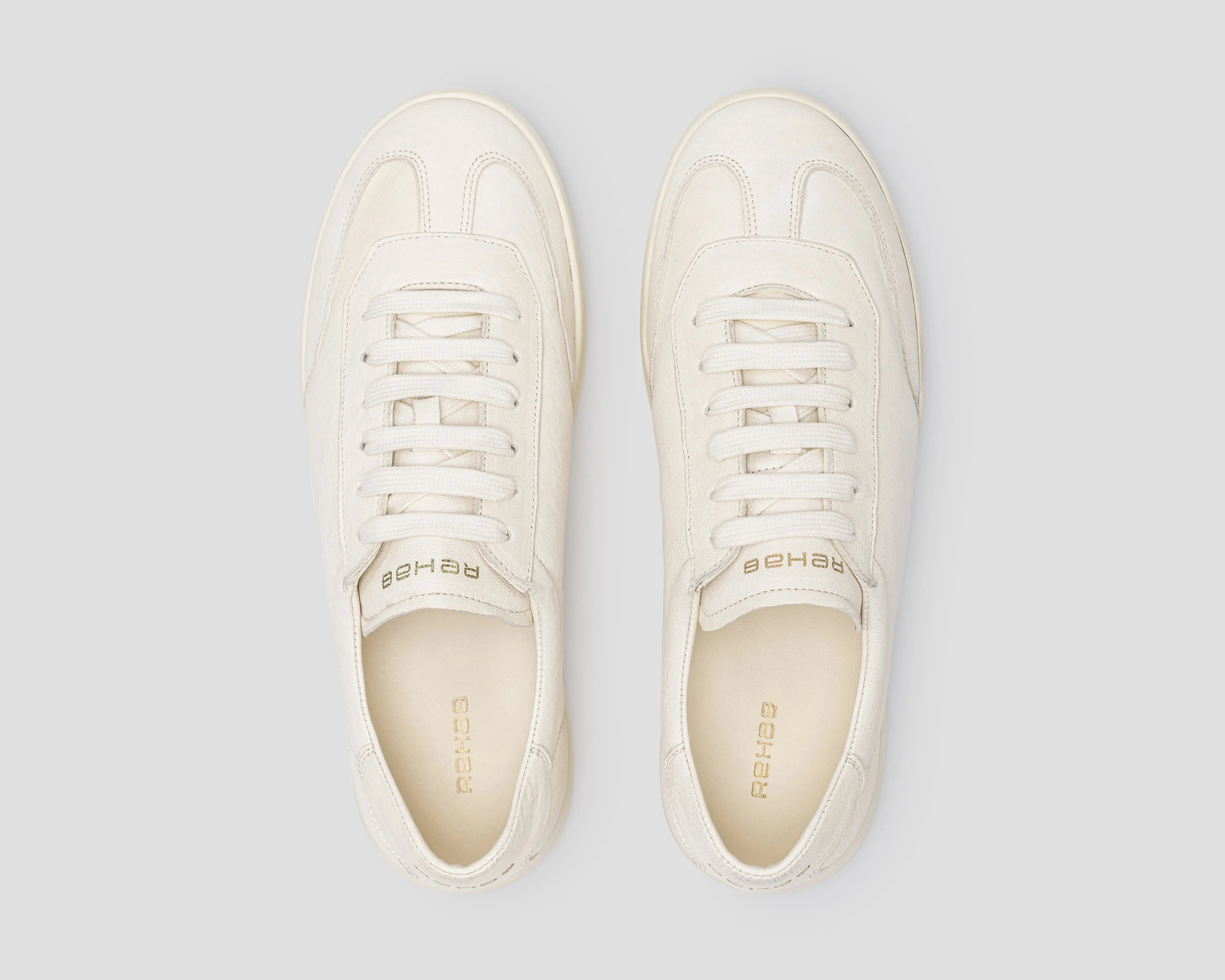 Zack Lthr | Off-white sneaker REHAB Footwear