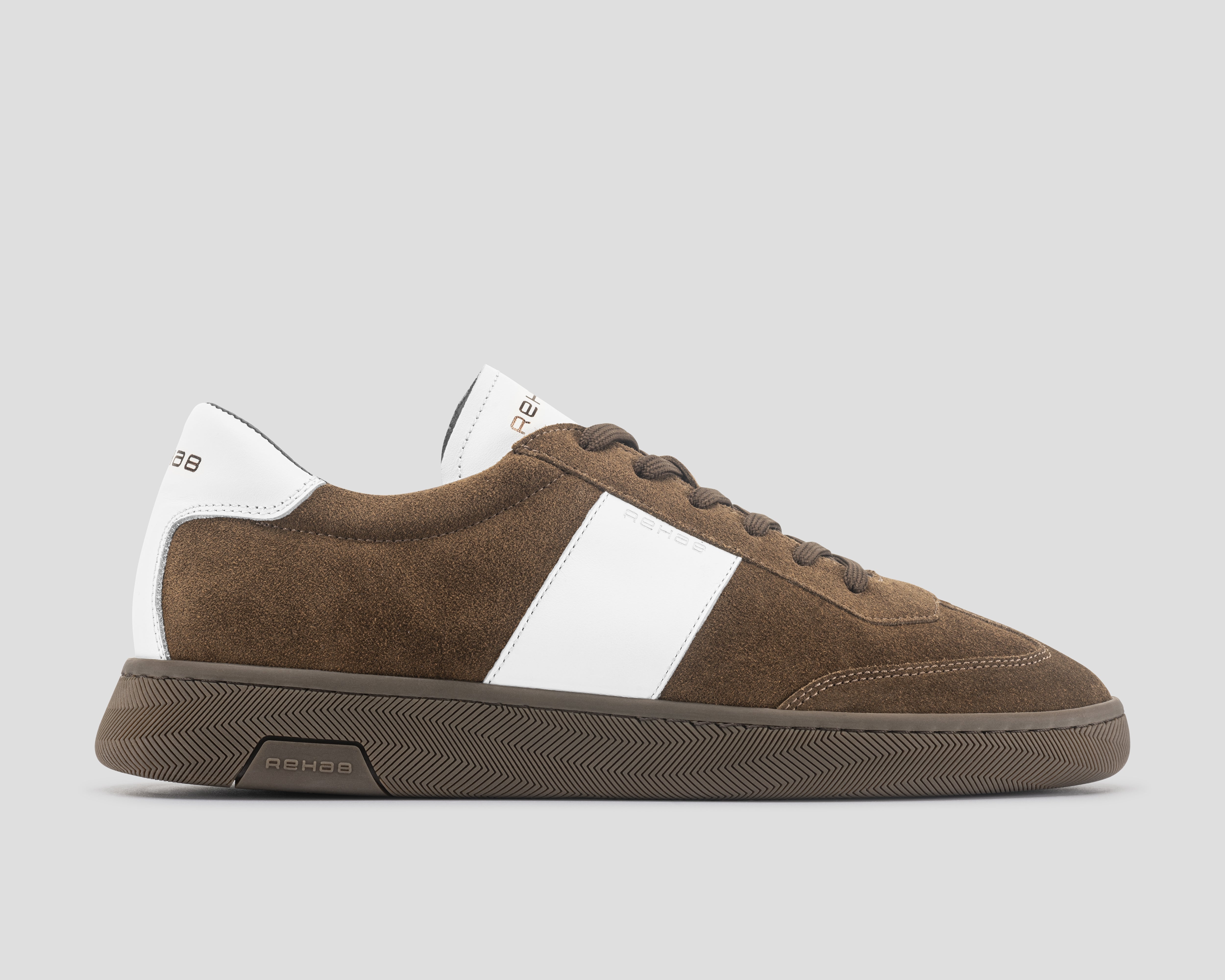 Zack Sue Lthr | Bruine sneaker REHAB Footwear