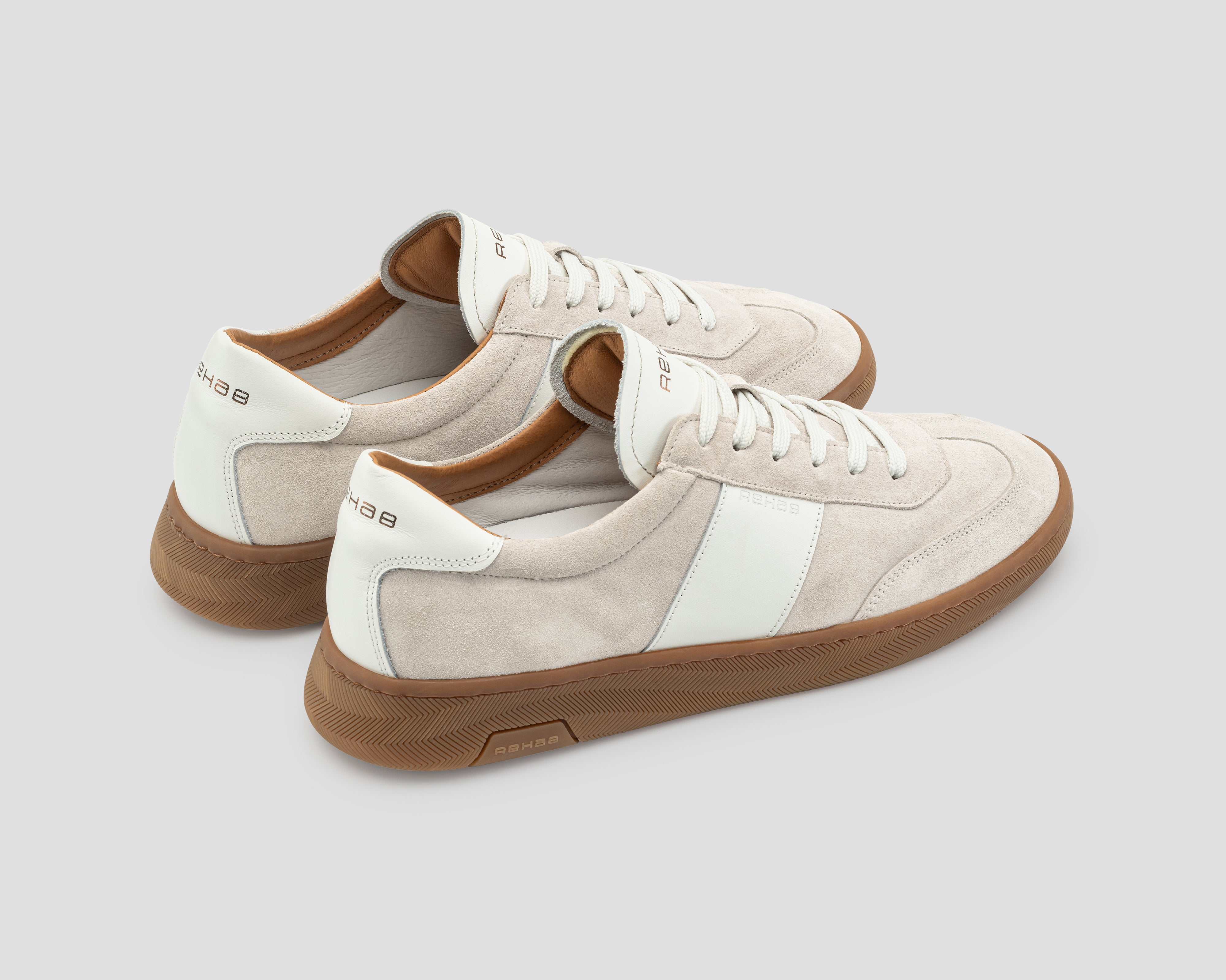 Zack Sue Lthr | Off-white sneaker REHAB Footwear