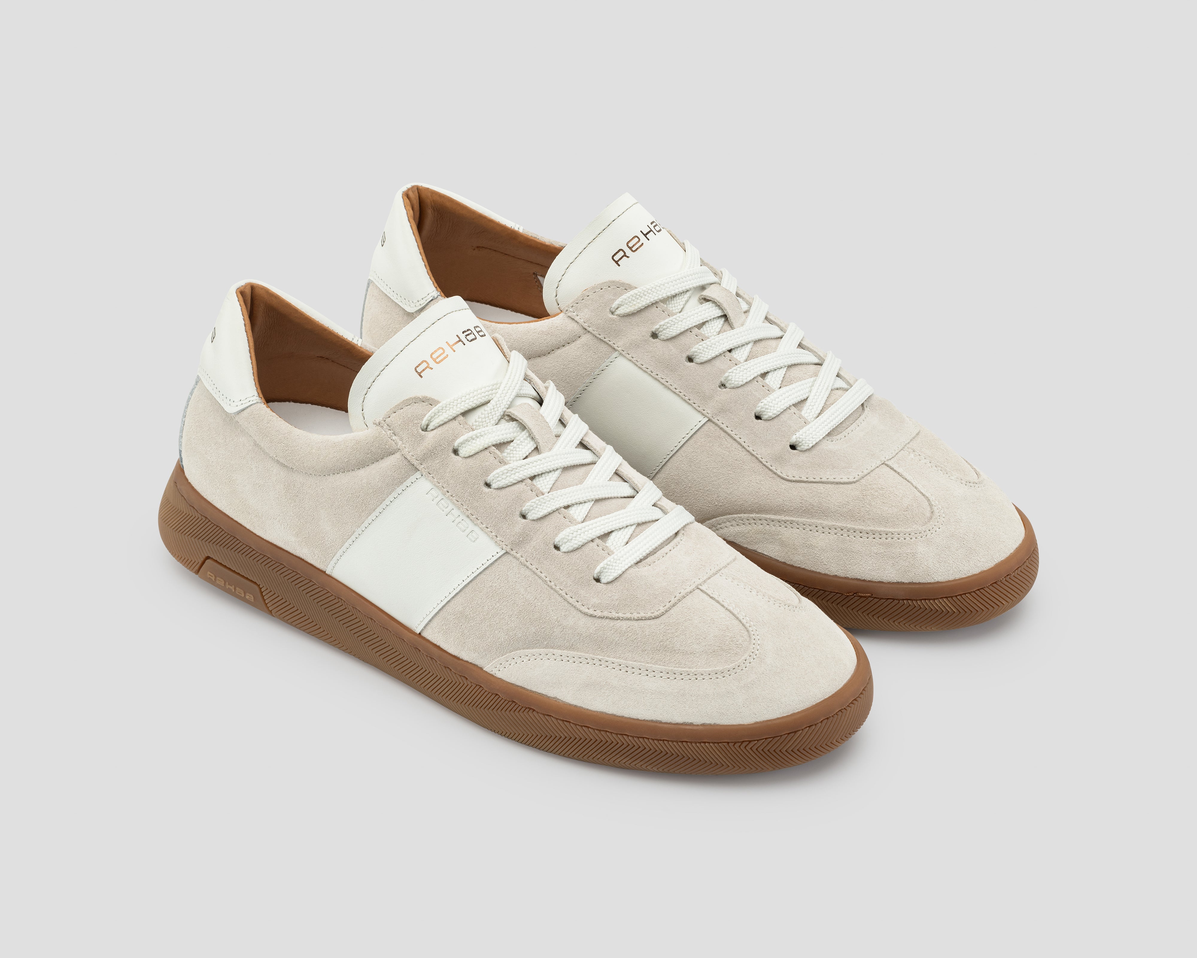 Zack Sue Lthr | Off-white sneaker REHAB Footwear