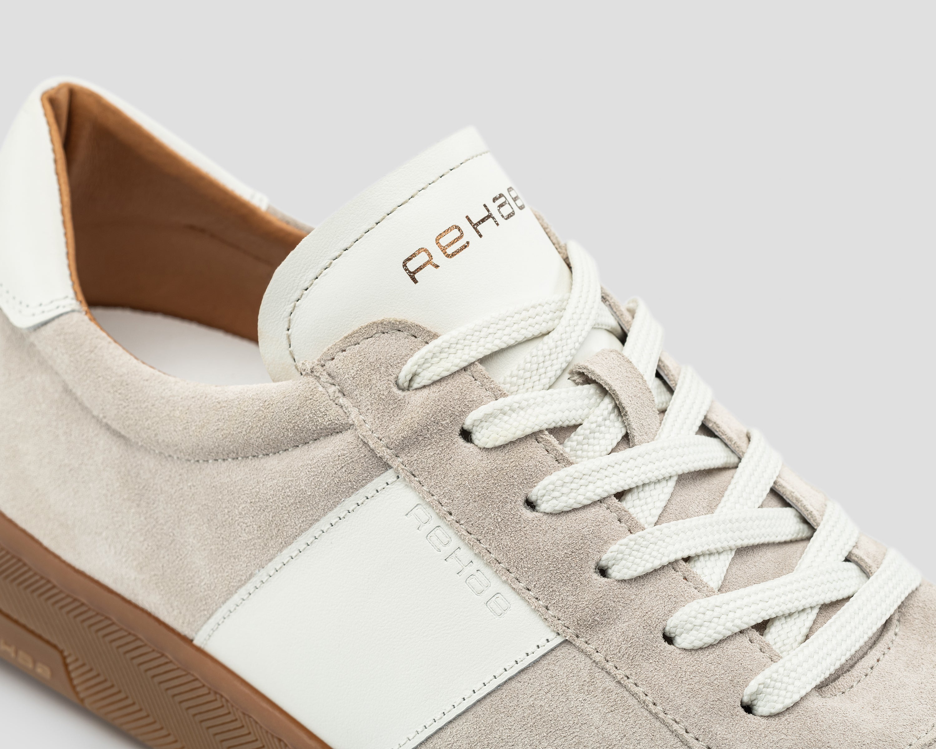 Zack Sue Lthr | Off-white sneaker REHAB Footwear