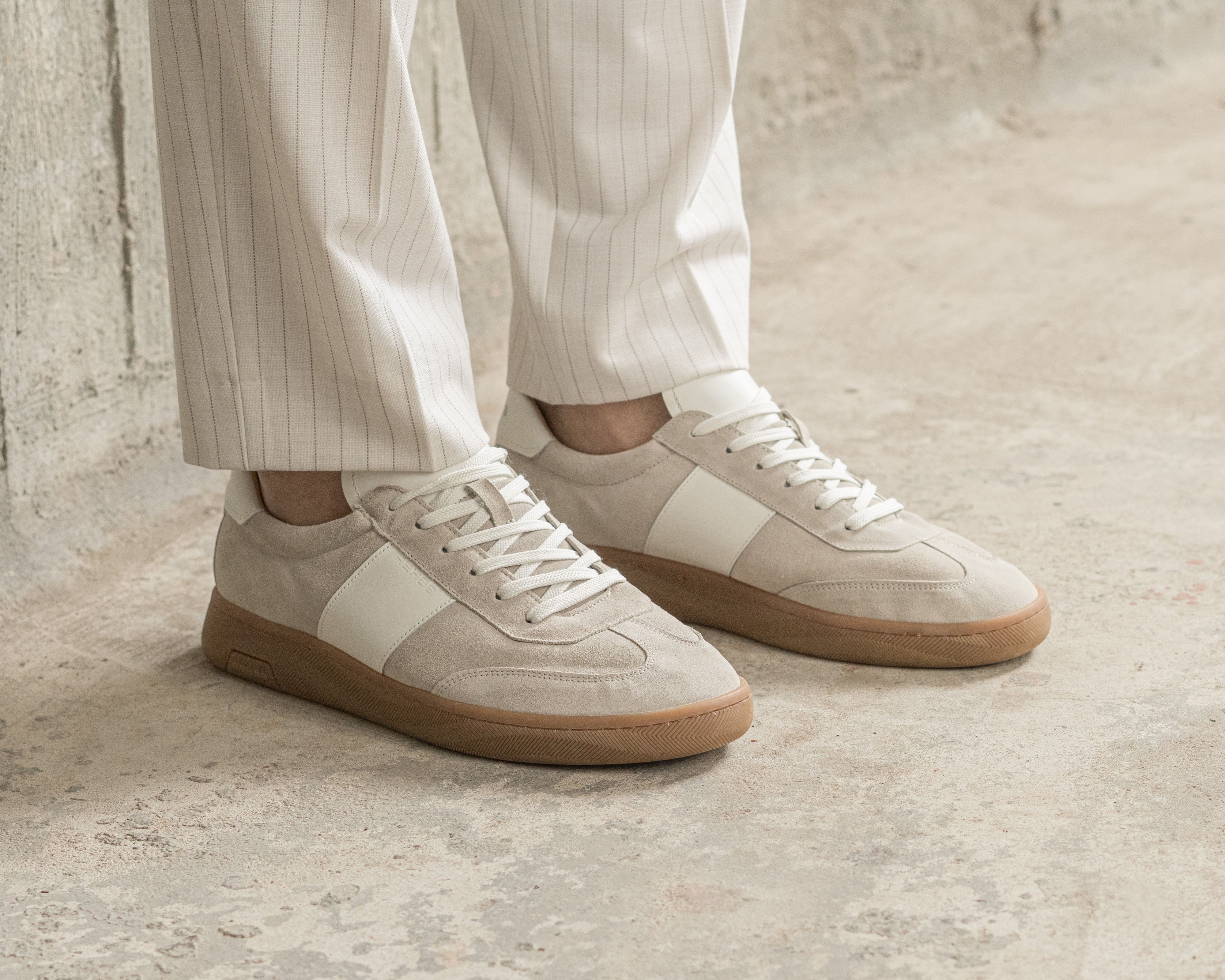 Zack Sue Lthr | Off-white sneaker REHAB Footwear