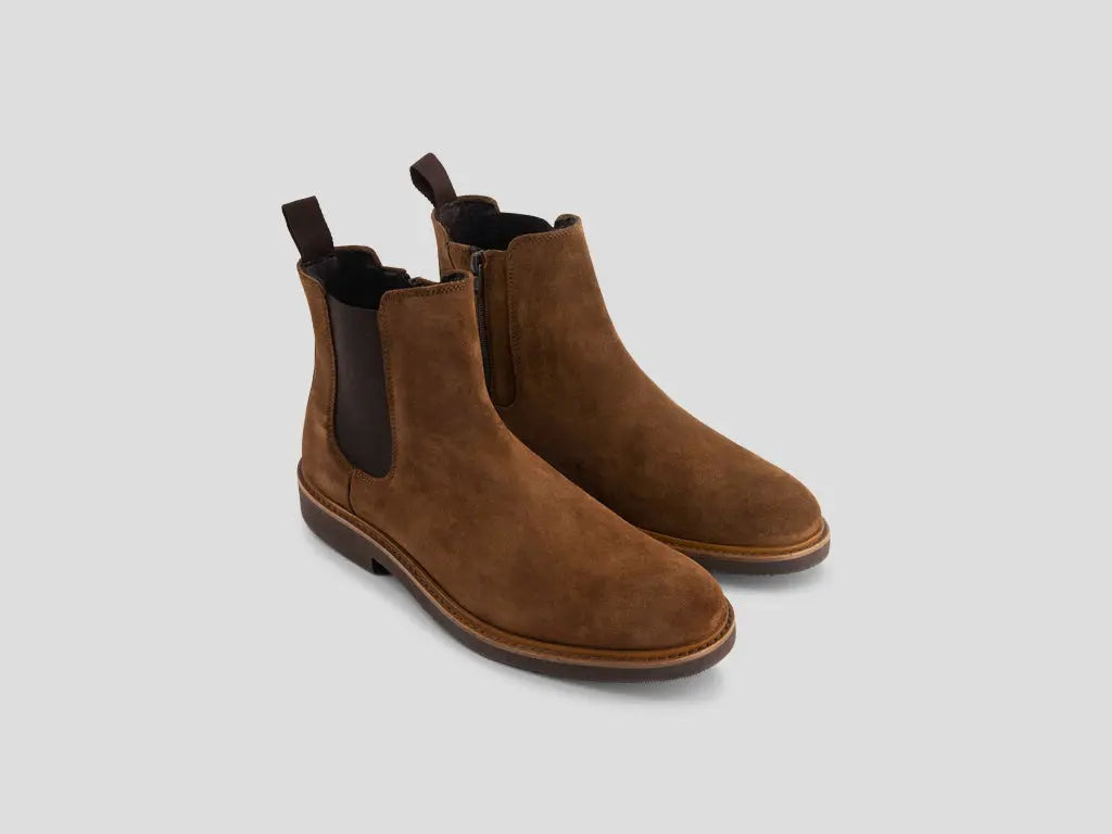 Savio | Bruine chelsea boots REHAB Footwear