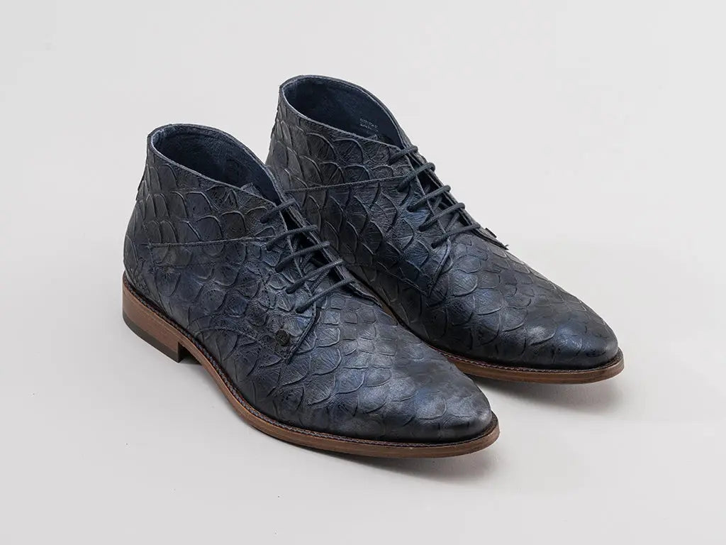 Barry Scales | Donkerblauwe nette schoenen REHAB Footwear