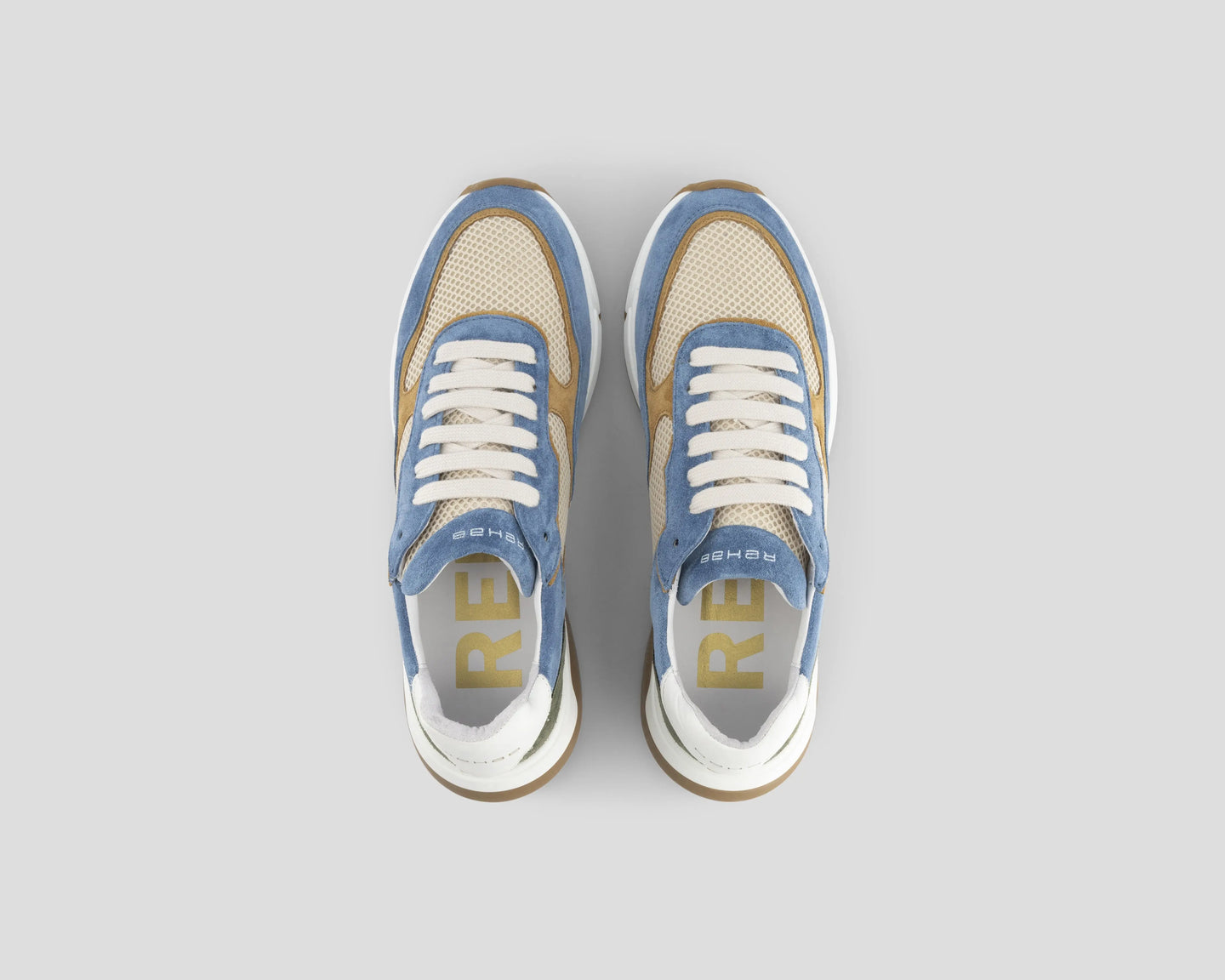 Booster Mix | Lichtblauwe sneakers REHAB Footwear