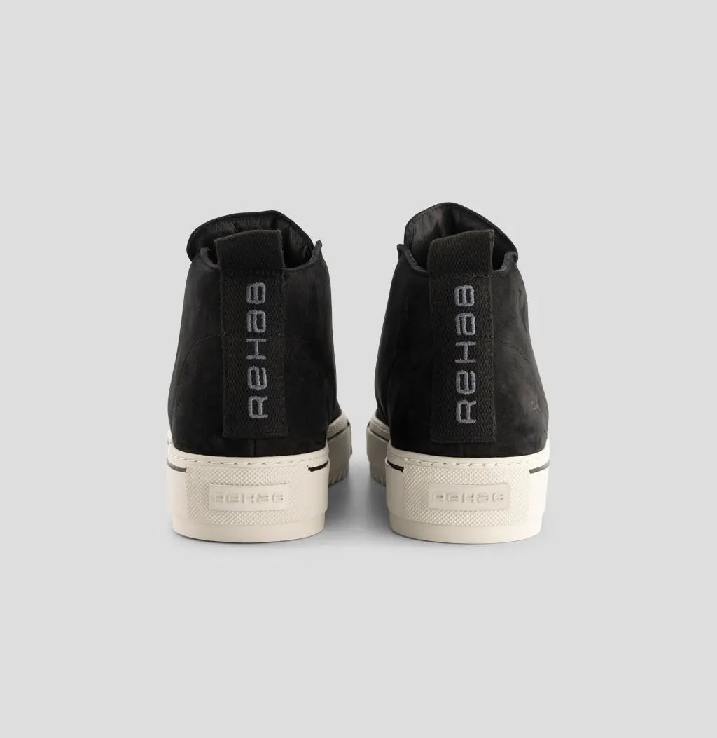 Cooper Nub | Zwarte sneakers REHAB Footwear
