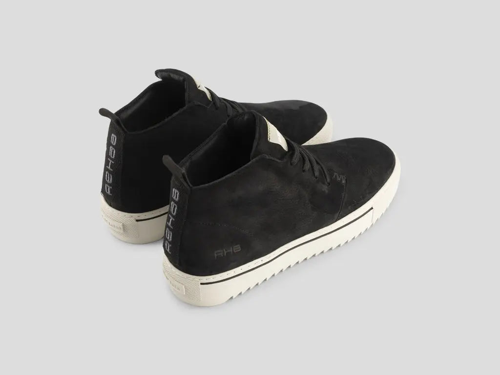 Cooper Nub | Zwarte sneakers REHAB Footwear