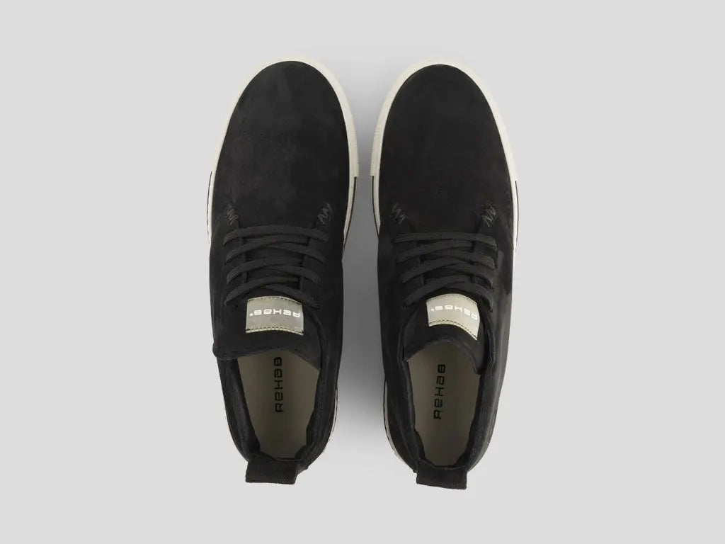 Cooper Nub | Zwarte sneakers REHAB Footwear