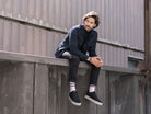 Craig Nub | Zwarte sneaker REHAB Footwear