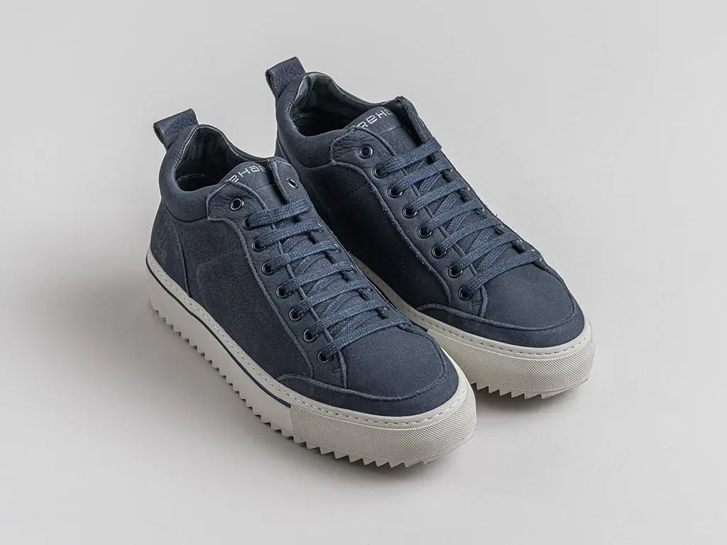 Craig Nub | Donkerblauwe sneakers REHAB Footwear