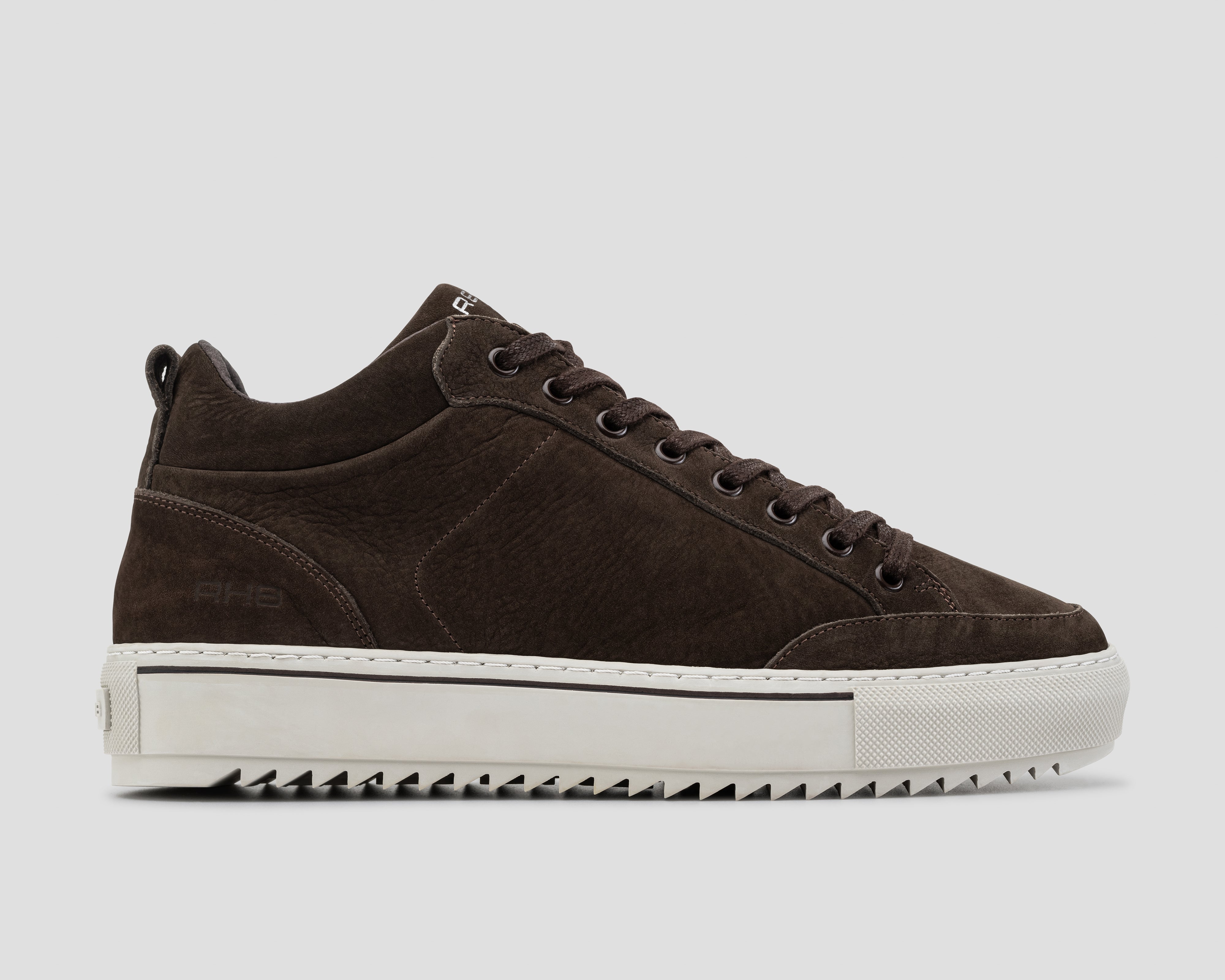 Craig Nub | Donkerbruine sneakers REHAB Footwear