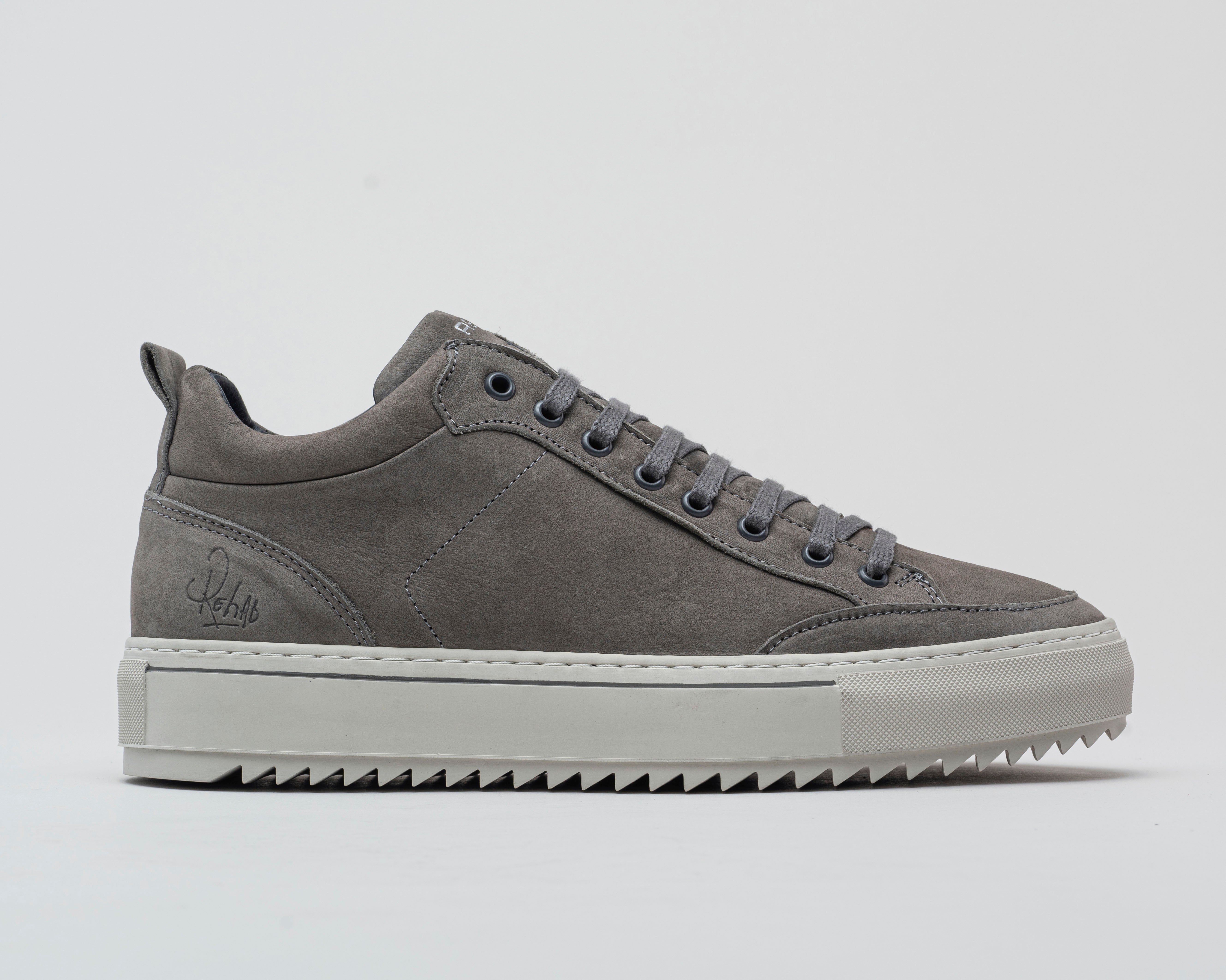 Craig Nub | Donkergrijze sneaker REHAB Footwear