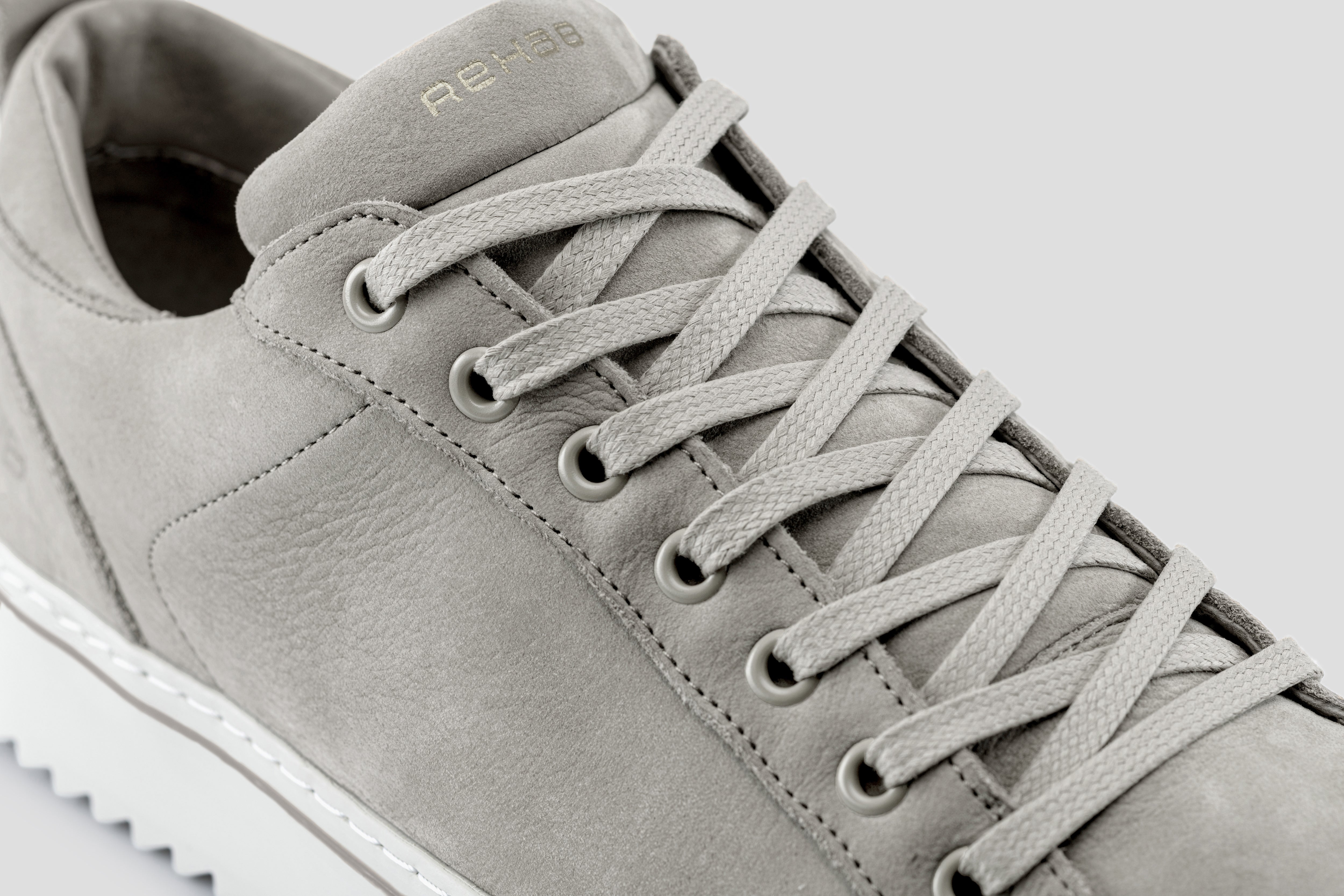 Crash Nub | Lichtgrijze sneaker REHAB Footwear