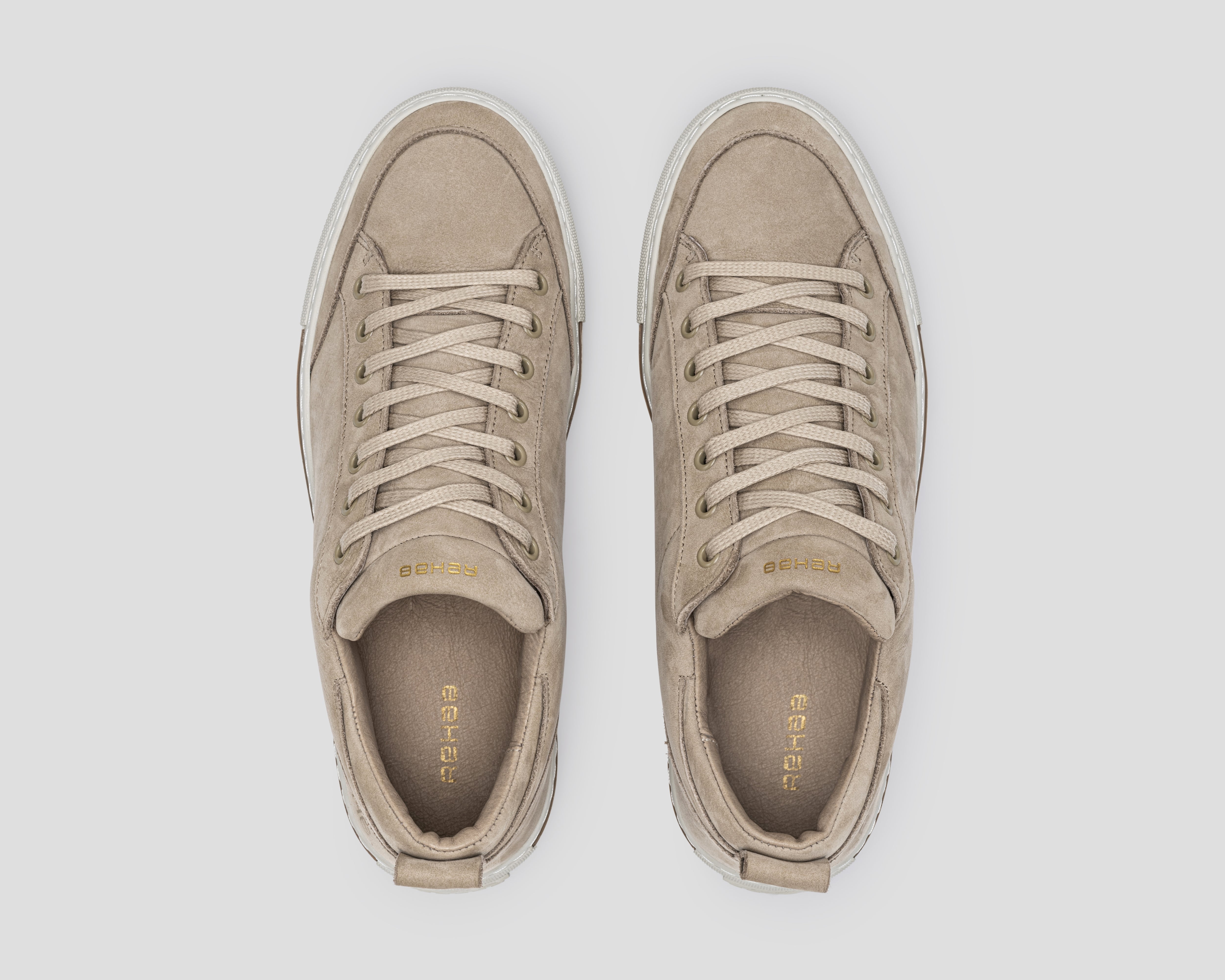 Crash Nub | Zandkleurige sneaker REHAB Footwear