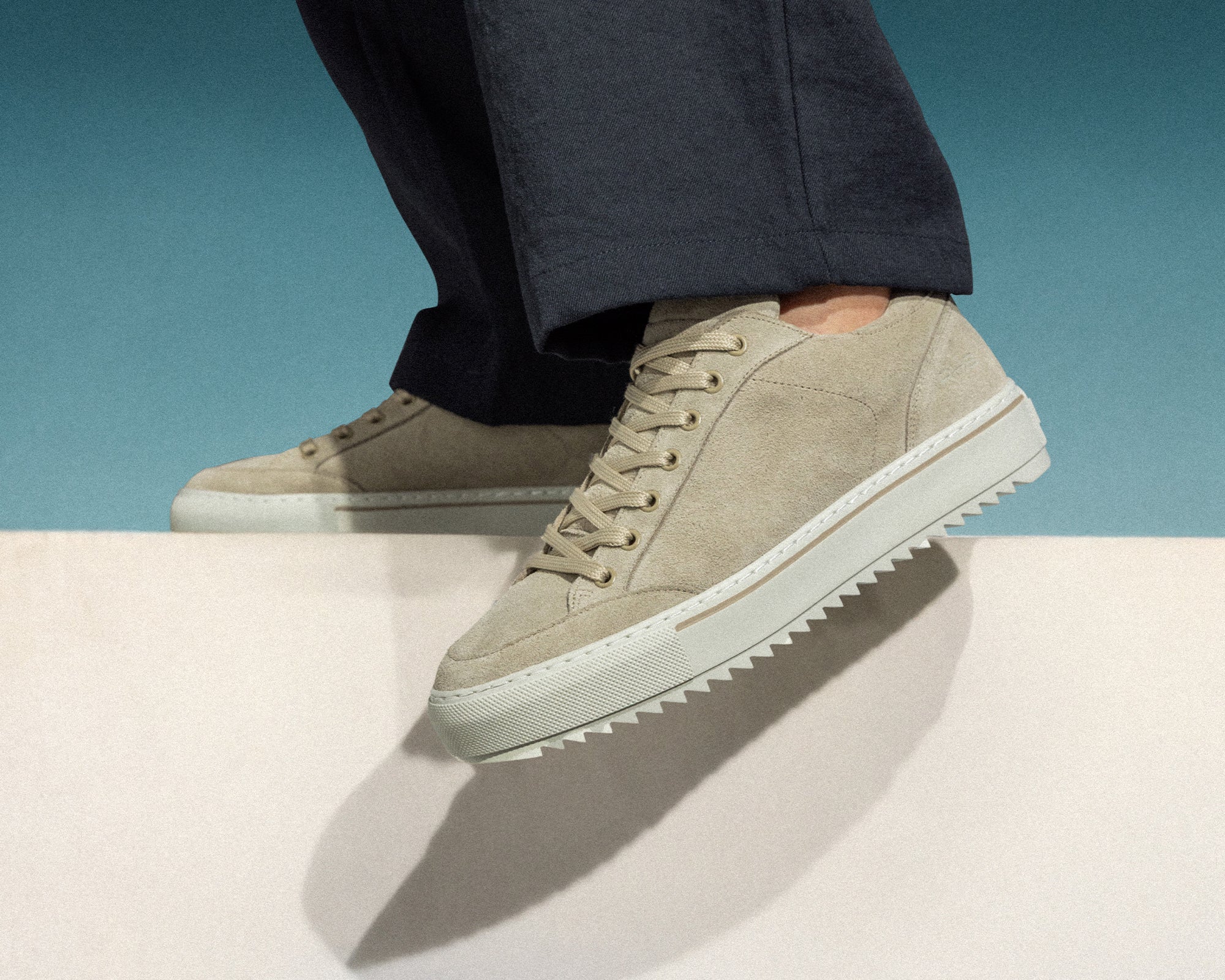 Crash Sue | Beige sneaker REHAB Footwear