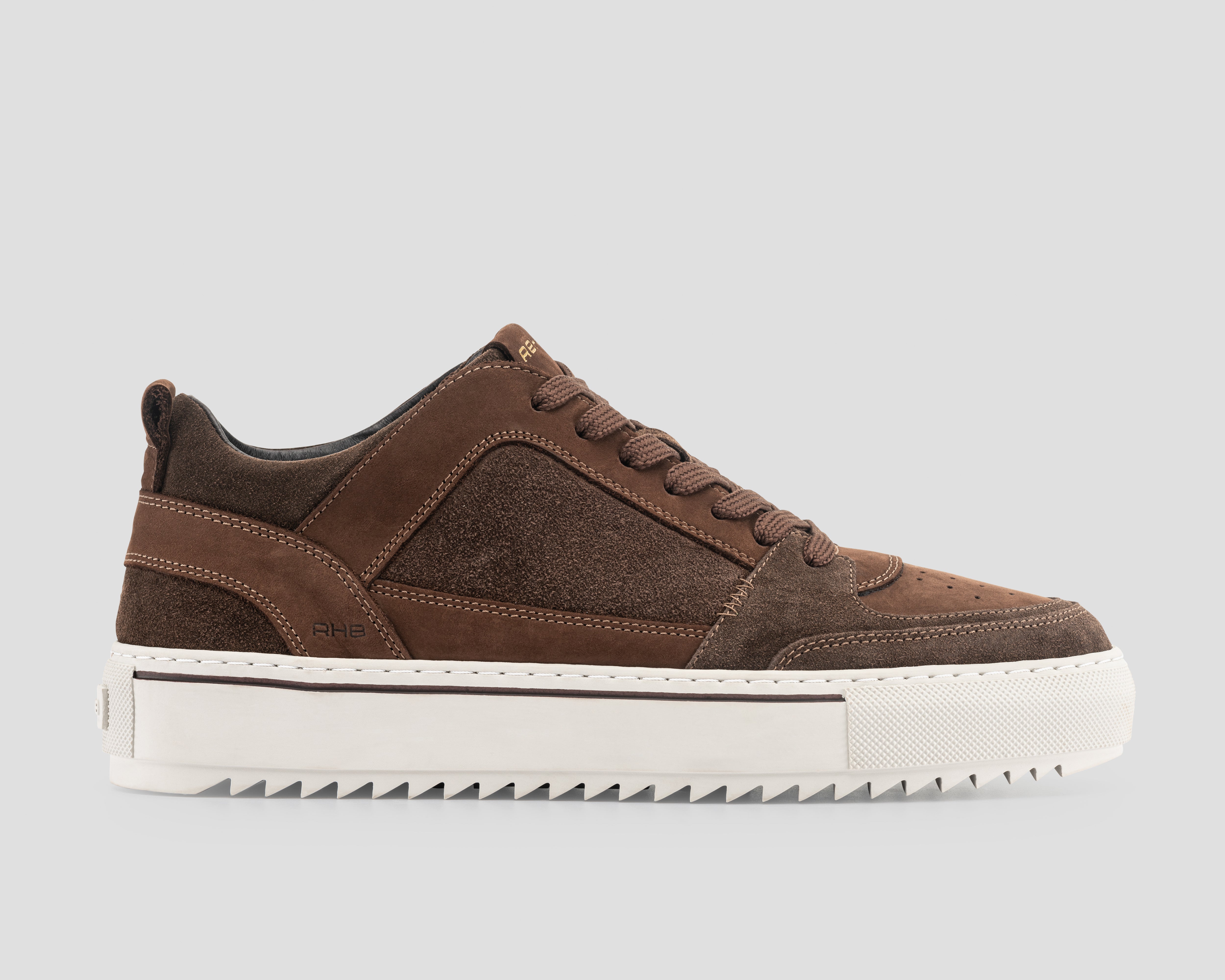 Creon Mix | Bruine sneaker REHAB Footwear