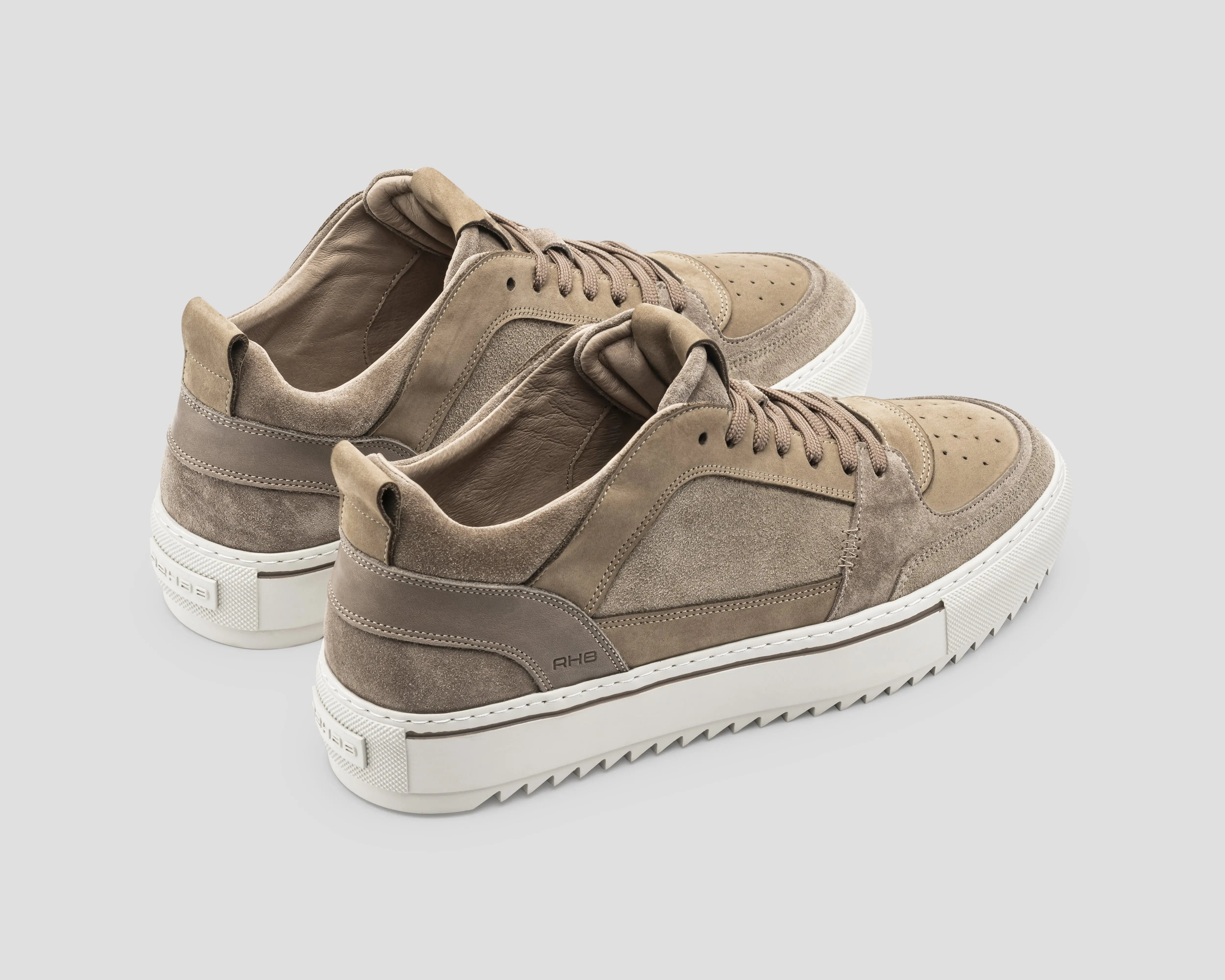 Creon Mix | Taupekleurige sneaker REHAB Footwear