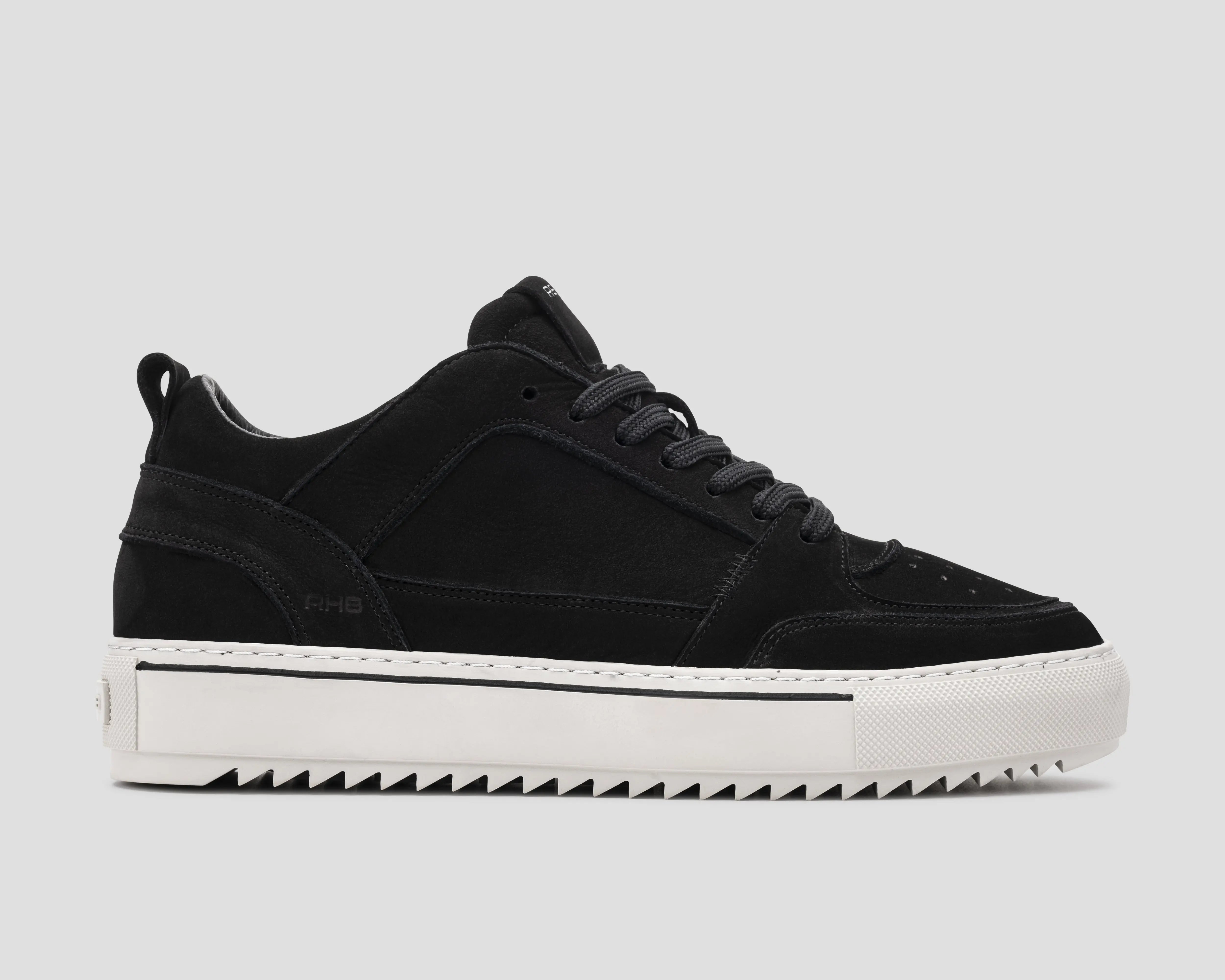 Creon Nub | Zwarte sneaker REHAB Footwear