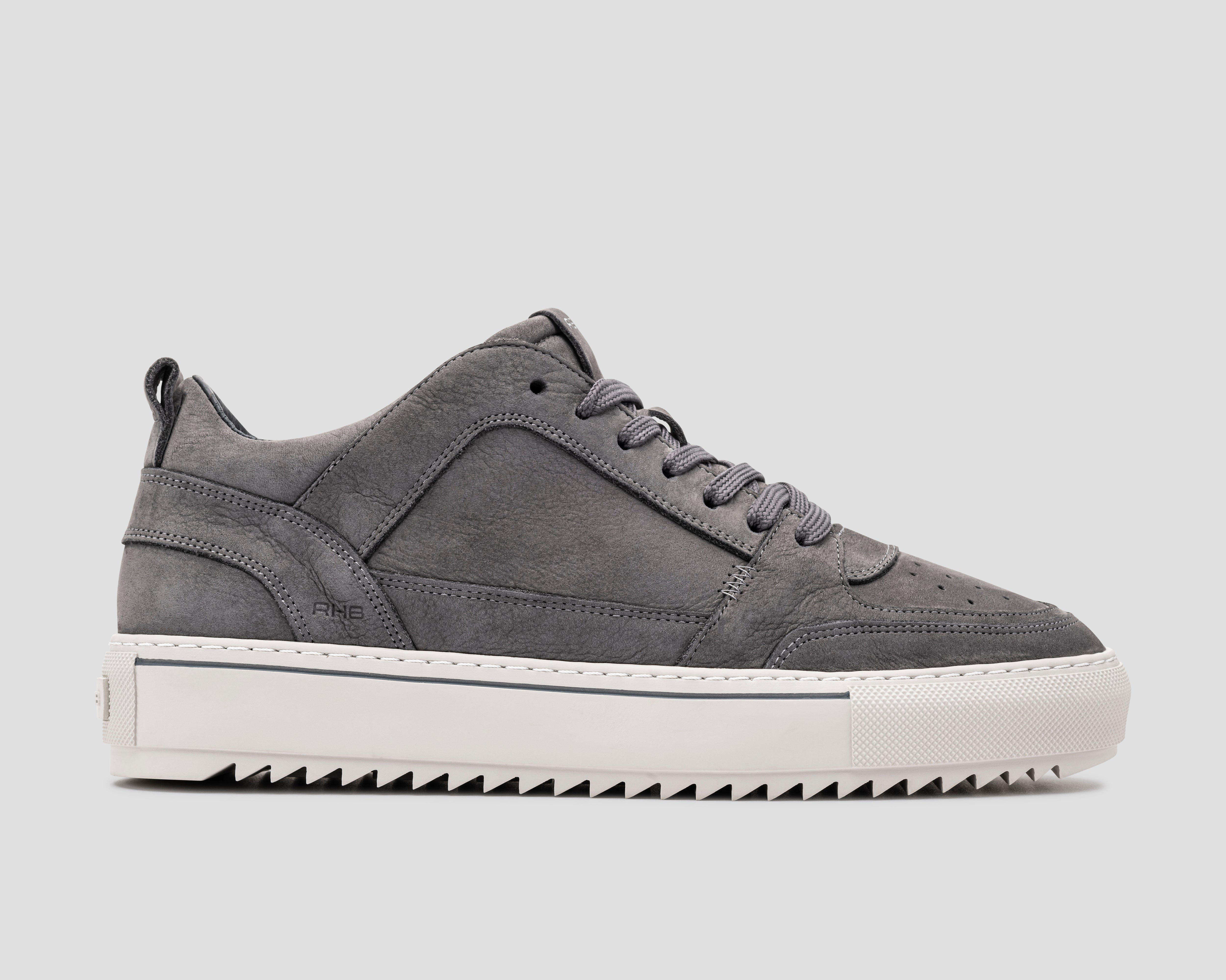 n NONF SHAPE & ENERGY PREMIUM Creon Nub | Donkergrijze sneaker – Rehab Footwear