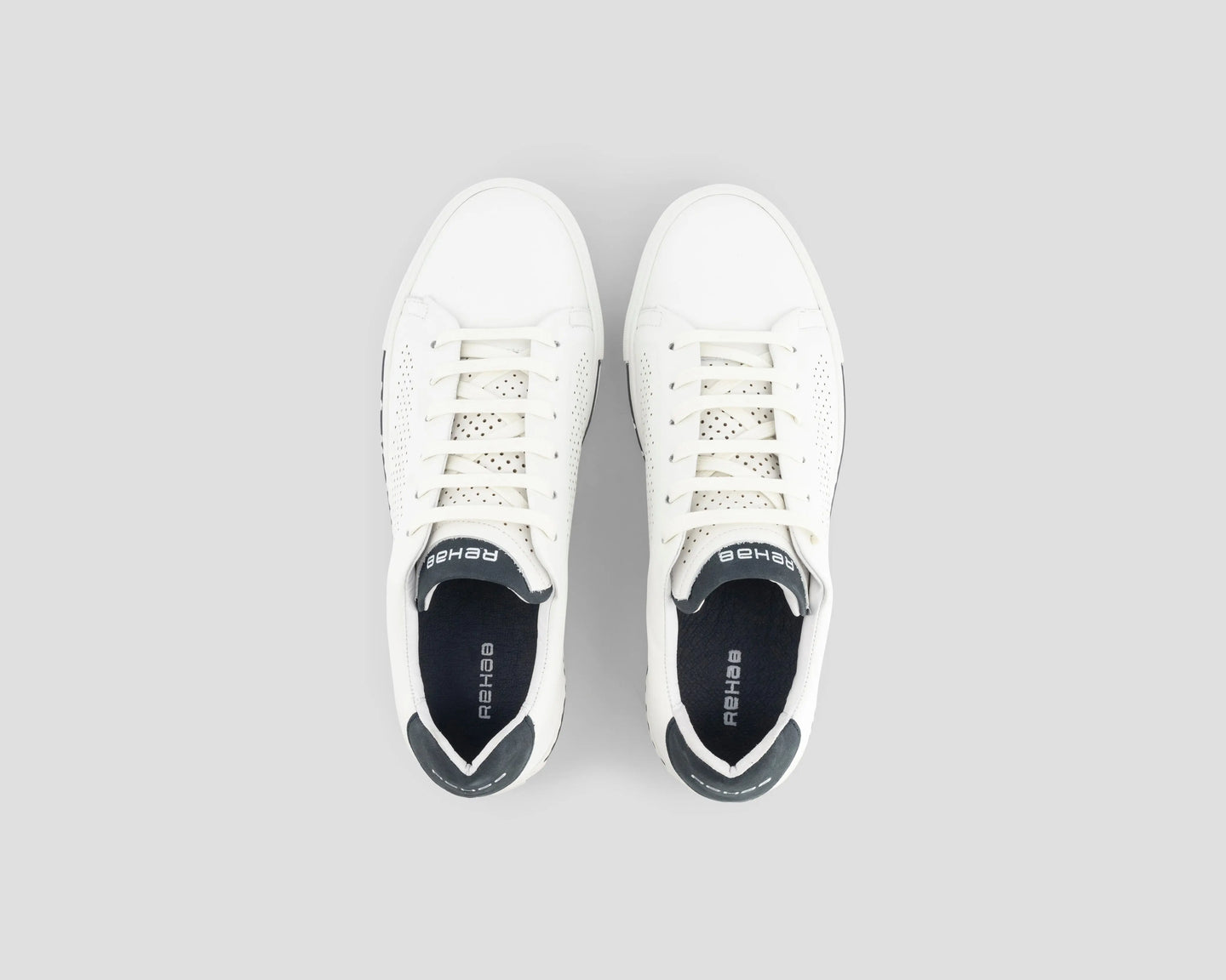 Cruz | Wit-blauwe sneakers REHAB Footwear