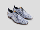 Greg Mini | Blauw-witte nette schoenen REHAB Footwear