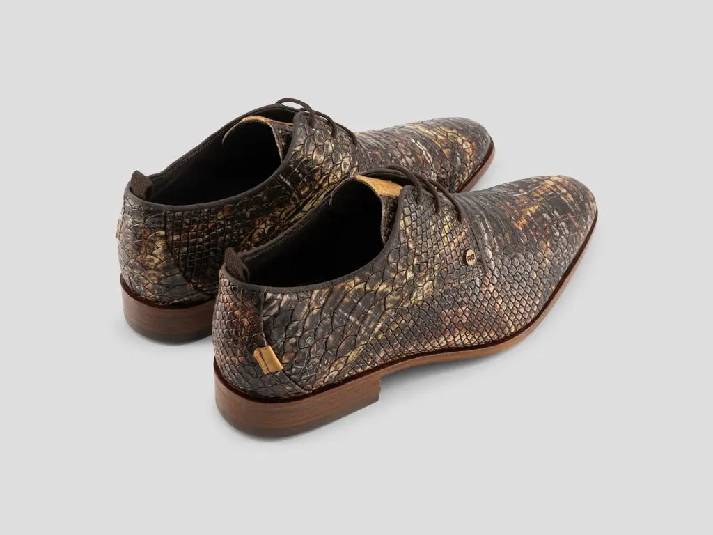 Greg Wood | Bruine nette schoenen REHAB Footwear