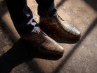 Greg Wood | Bruine nette schoenen REHAB Footwear