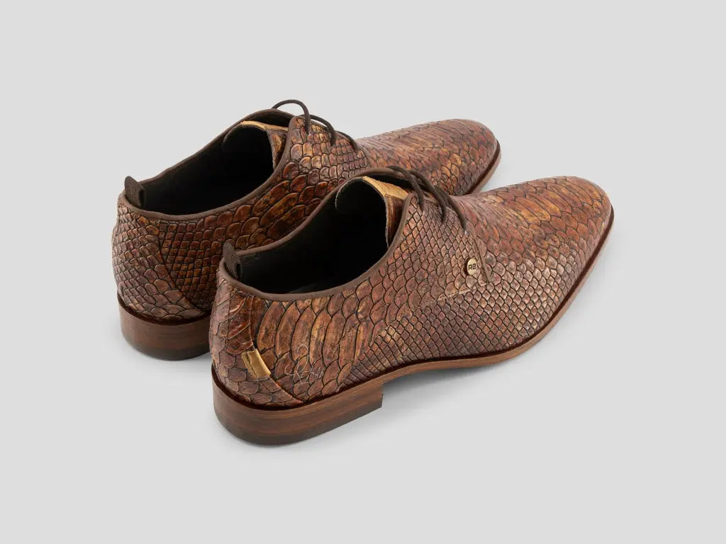 Greg World | Bruine nette schoenen REHAB Footwear