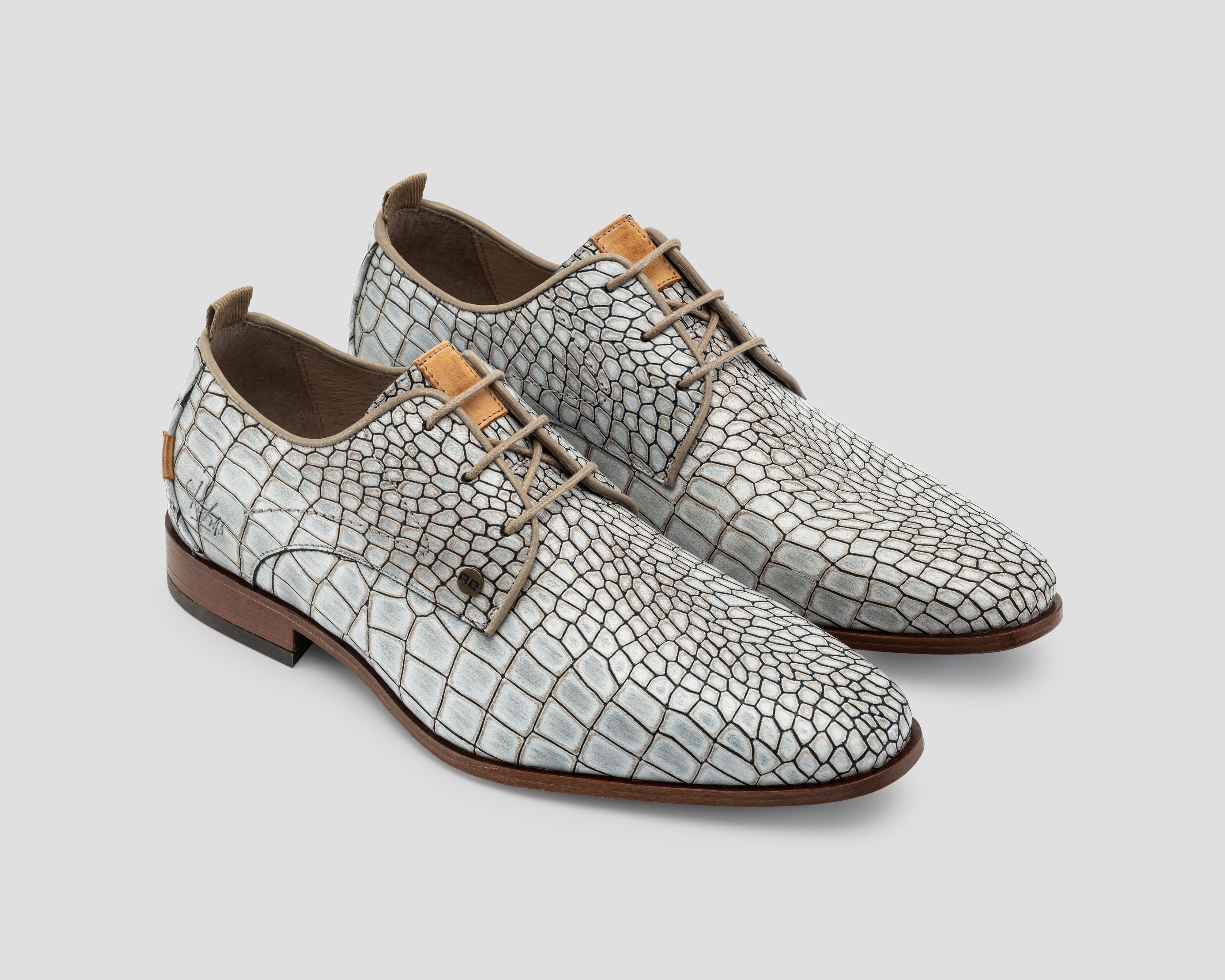 Greg Croco | Zandkleurige nette schoenen REHAB Footwear
