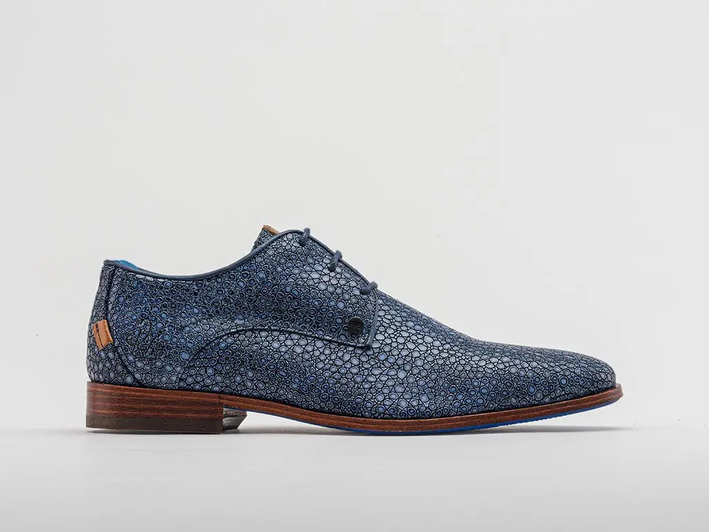 Greg Gravel | Donkerblauwe nette schoen REHAB Footwear