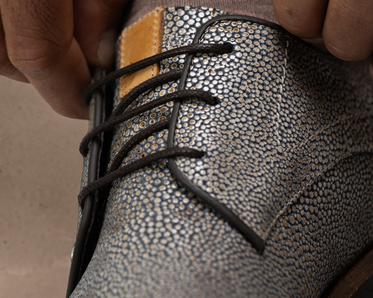 Greg Pebble | Bruine nette schoenen REHAB Footwear