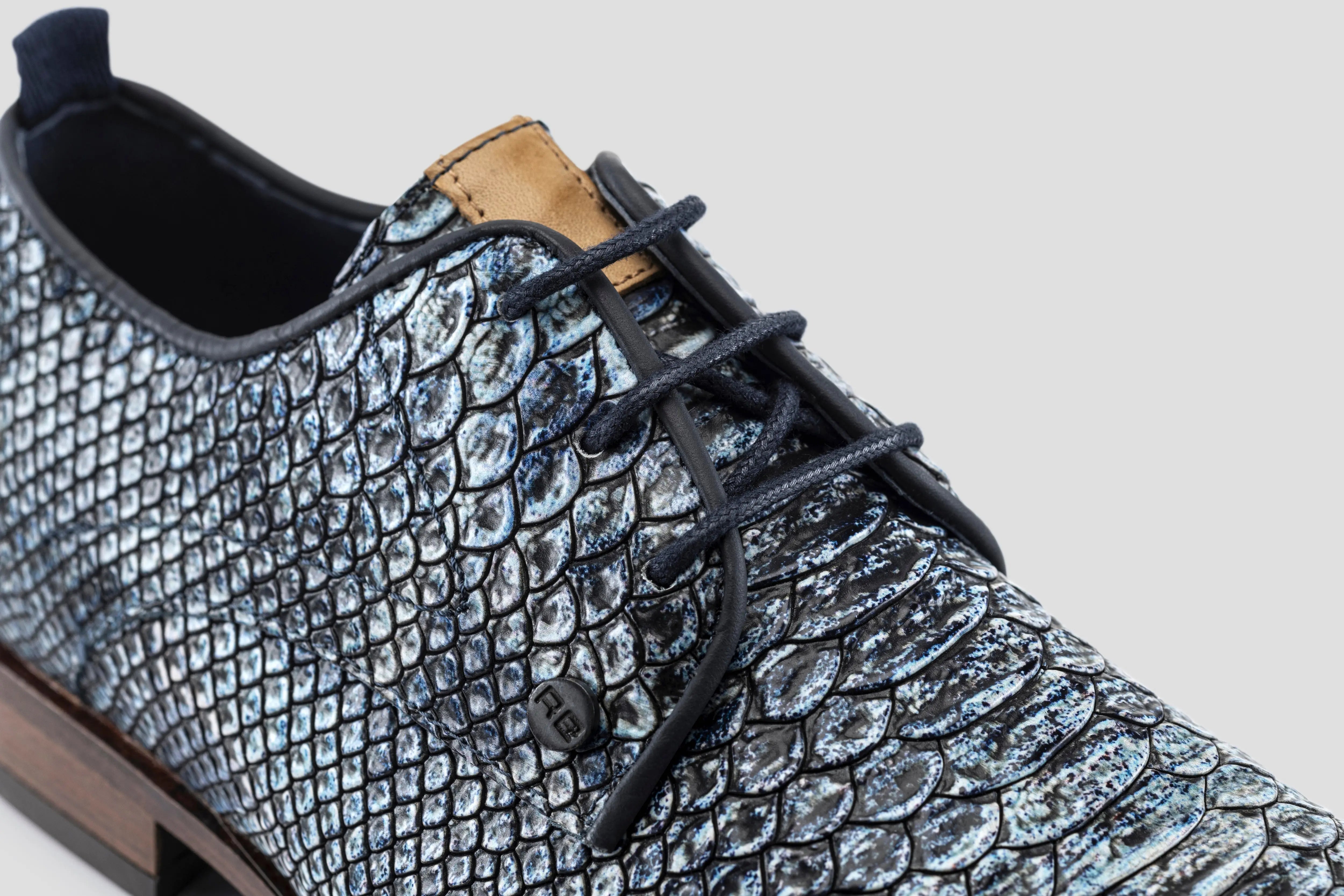 Greg Sculp | Donkerblauwe nette schoenen REHAB Footwear