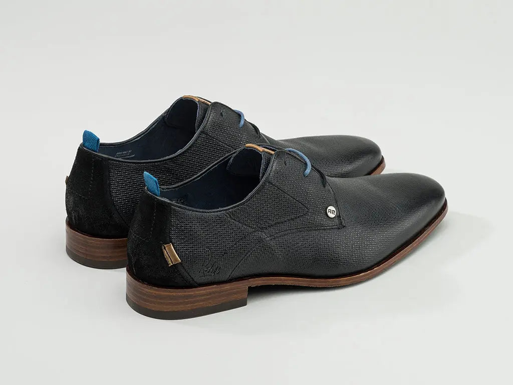 Greg Wall | Zwarte nette schoenen REHAB Footwear