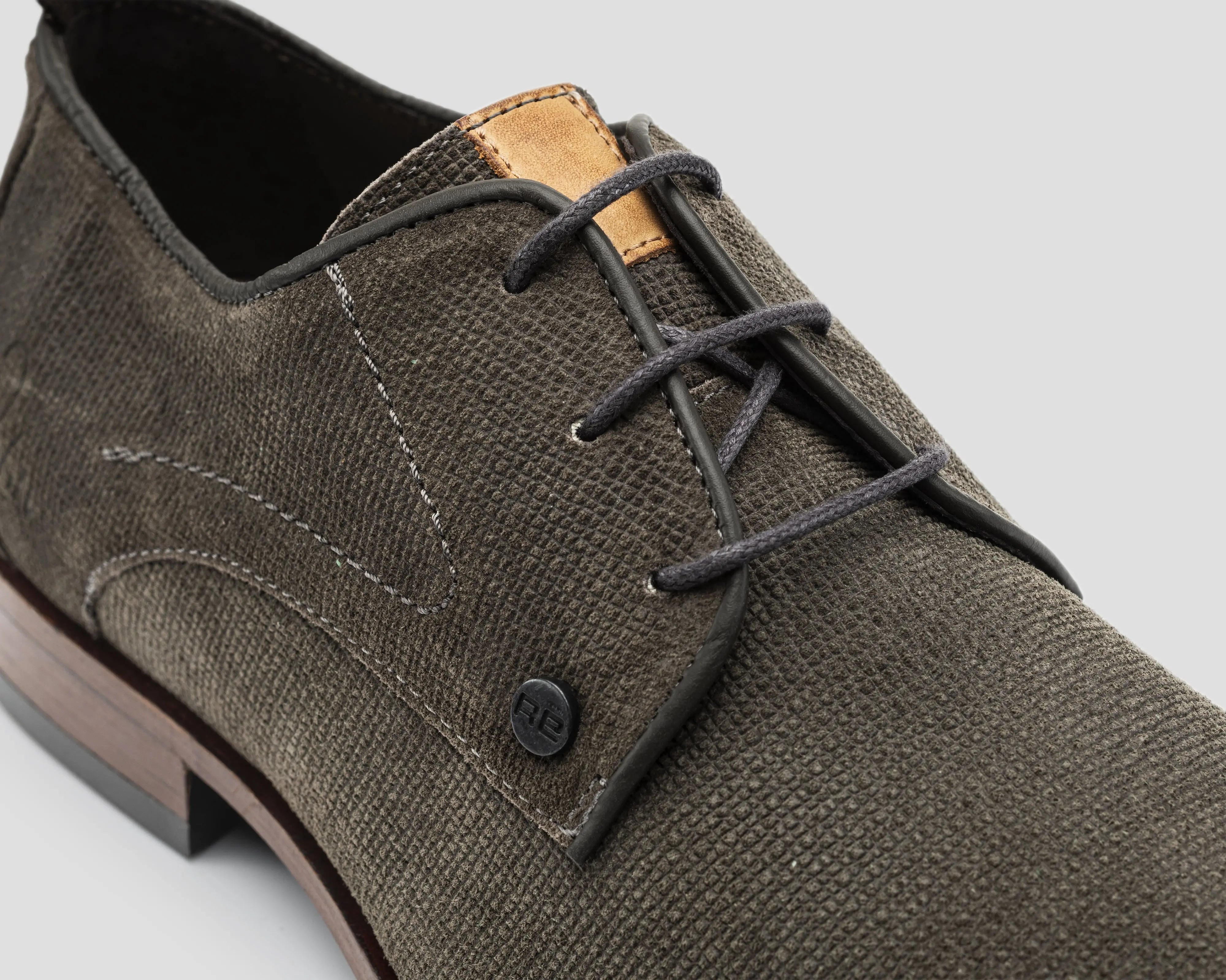 Greg Wall Sue | Grijsbruine nette schoenen REHAB Footwear